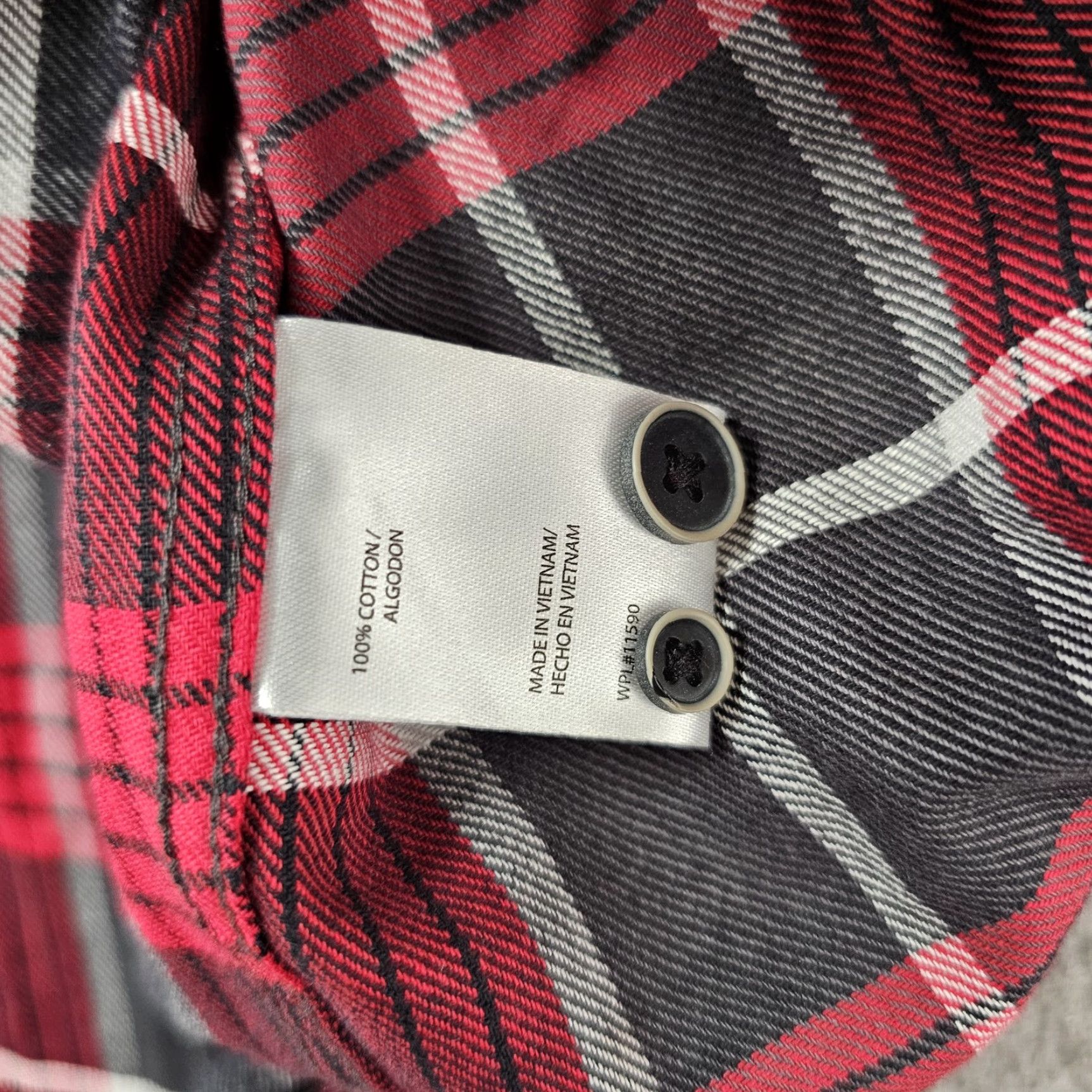 Weatherproof Weatherproof Shirt Mens L Red Black Gray Plaid Flannel Button-Down Weatherproof Vintage Shirt Mens Large Red Black Gray Plaid Flannel Button Down Size US L / EU 52-54 / 3 - 4 Thumbnail