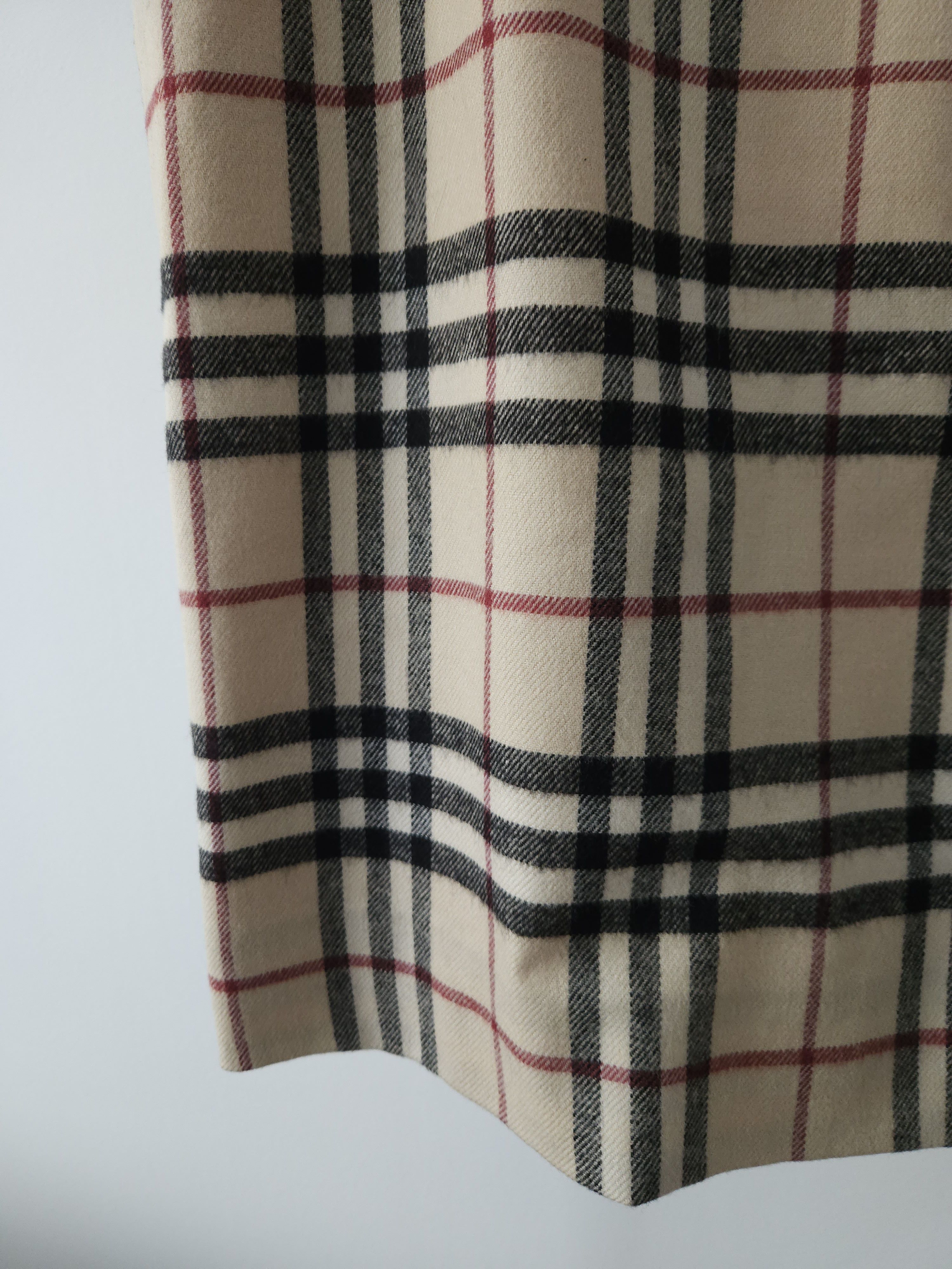 Burberry Burberry nova check wool pencil skirt Size 27" / US 4 / IT 40 - 8 Thumbnail