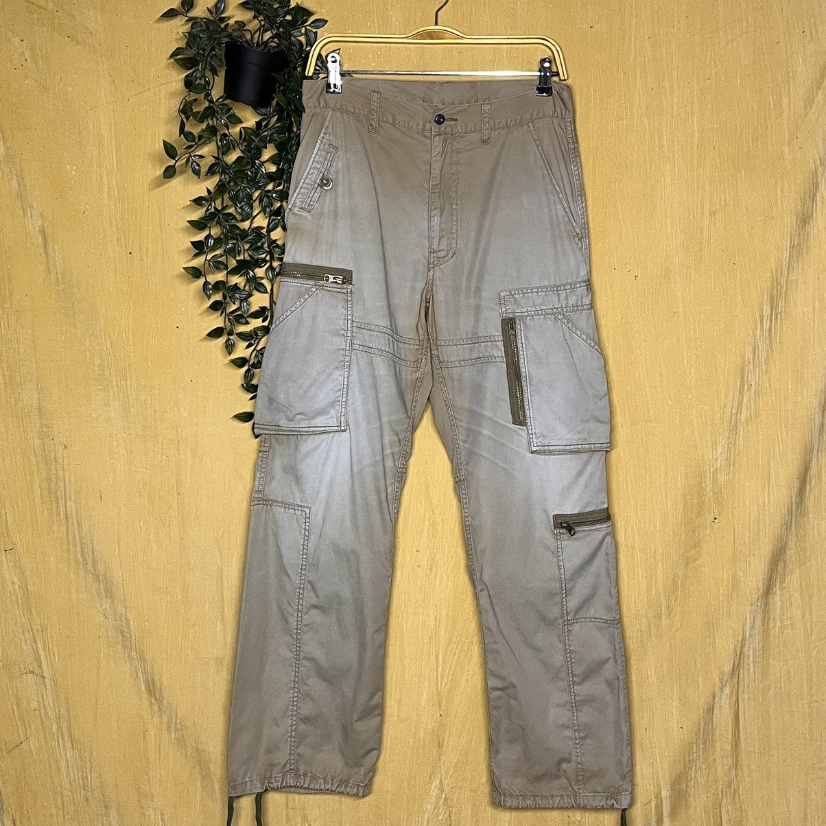 PPFM a14 Vintage PPFM Cargo Carpanter pant SunFaded Style Size US 31 - 1 Thumbnail