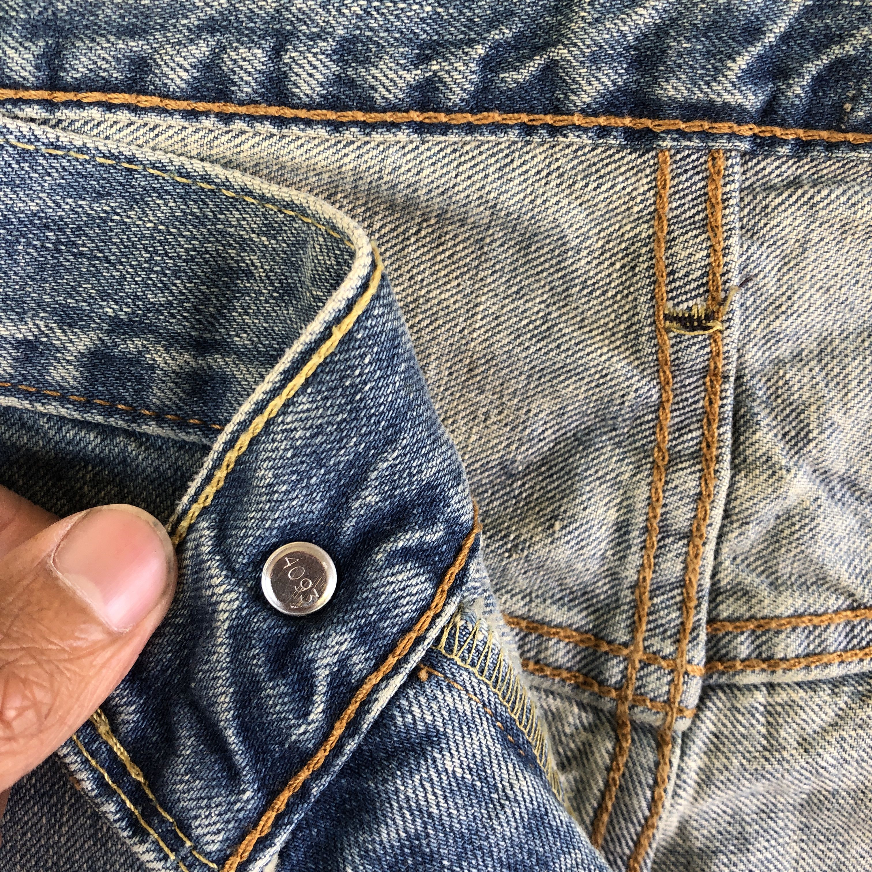 Levi's Vintage Distressed Levis 569 Faded Jeans Levi's Baggy Denim Size US 44 / EU 60 - 7 Thumbnail
