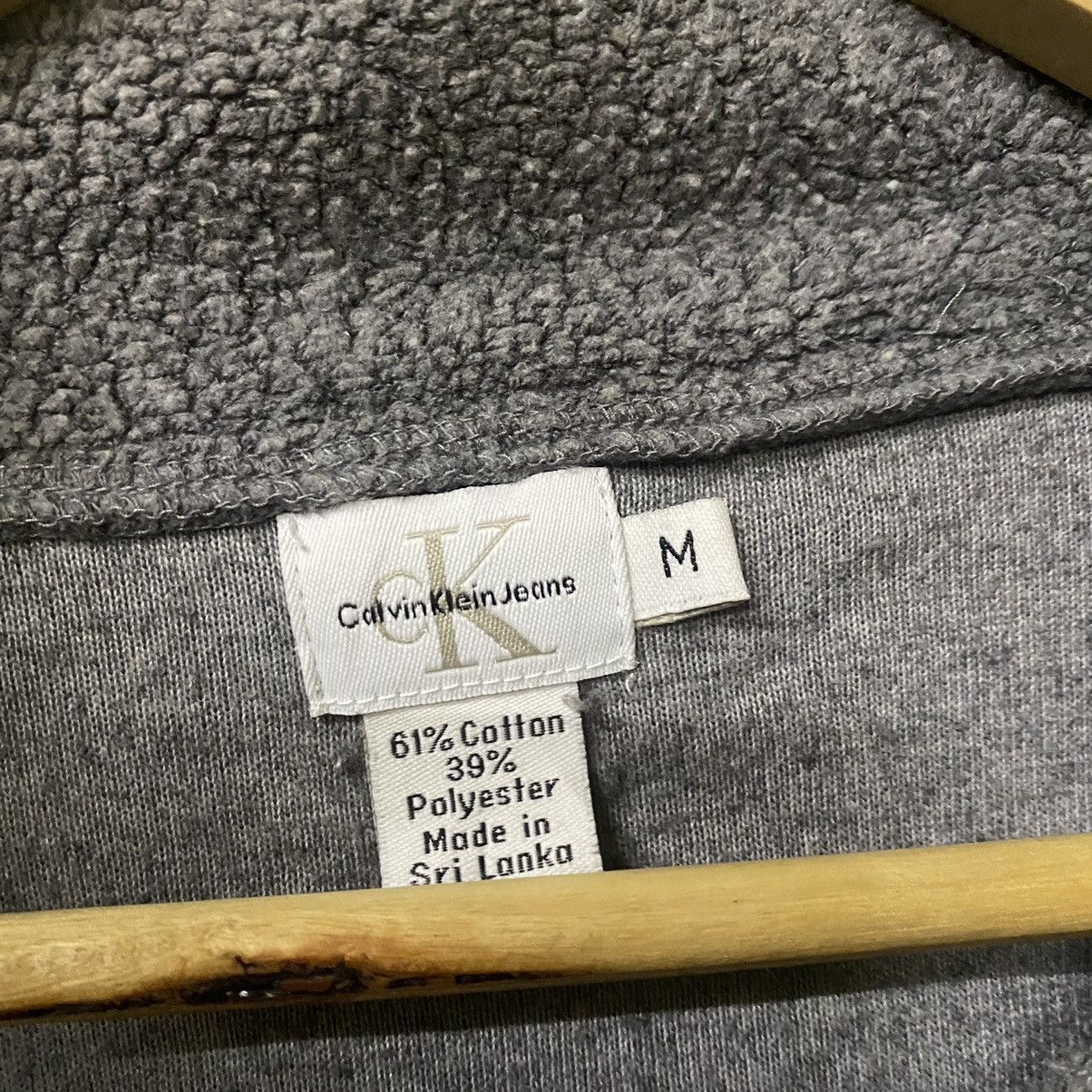 Calvin Klein Fleece sweater Calvin clean small logo Size M / US 6-8 / IT 42-44 - 3 Thumbnail