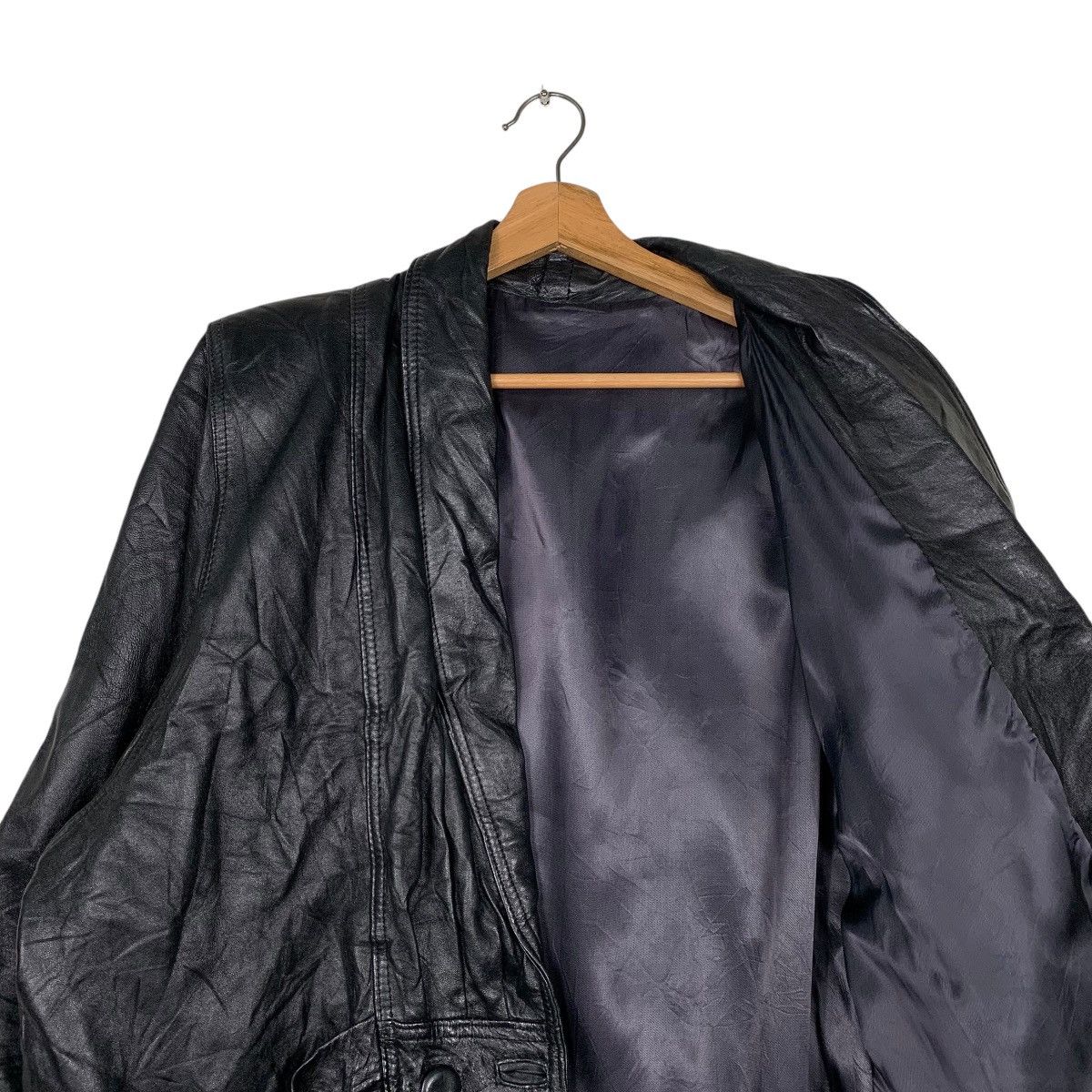 Other Vera Pelle Made In Italy Leather Jacket Size M / US 6-8 / IT 42-44 - 10 Thumbnail