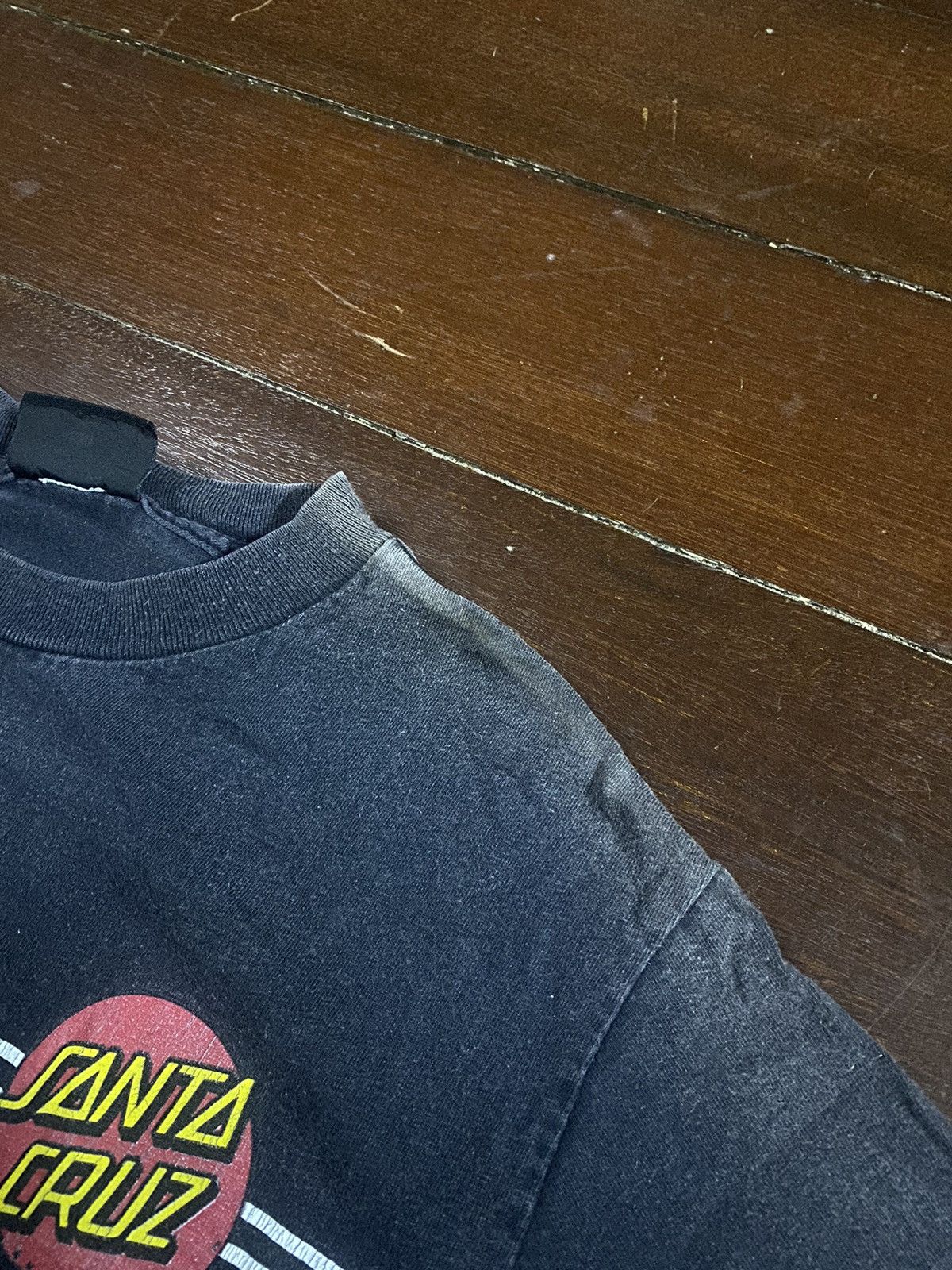 Hook-Ups Rare vintage SANTA CRUZ skateboard big logo sun faded Size US M / EU 48-50 / 2 - 14 Thumbnail
