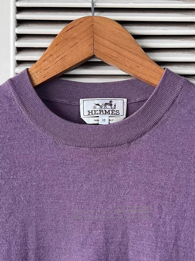 Hermes Hermes Women's Knitted Sweater Size XS / US 0-2 / IT 36-38 - 3 Thumbnail