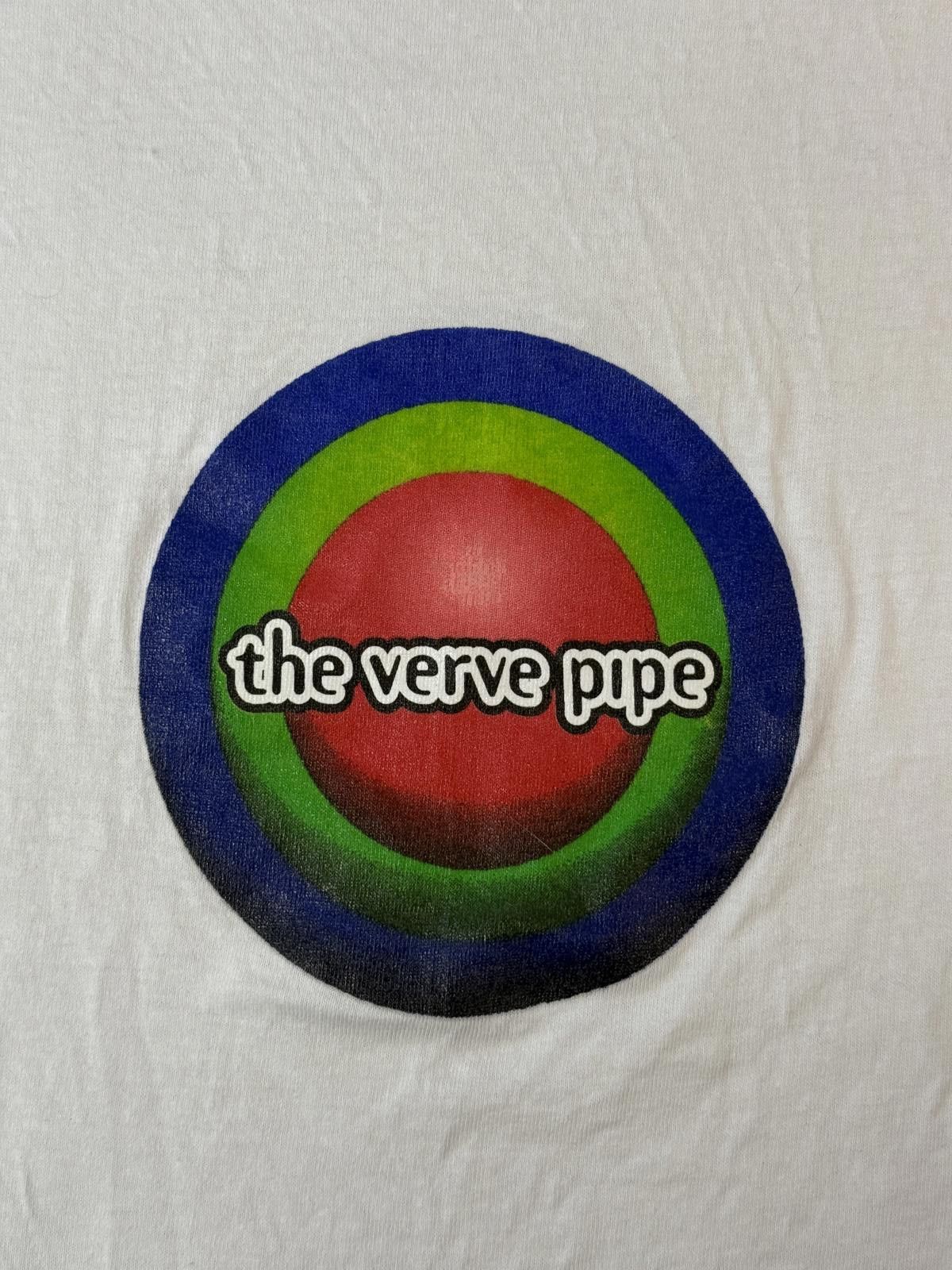 Hanes VTG The Verve Pipe Band T-shirt Blue Green Red Circles - L Size US L / EU 52-54 / 3 - 1 Thumbnail