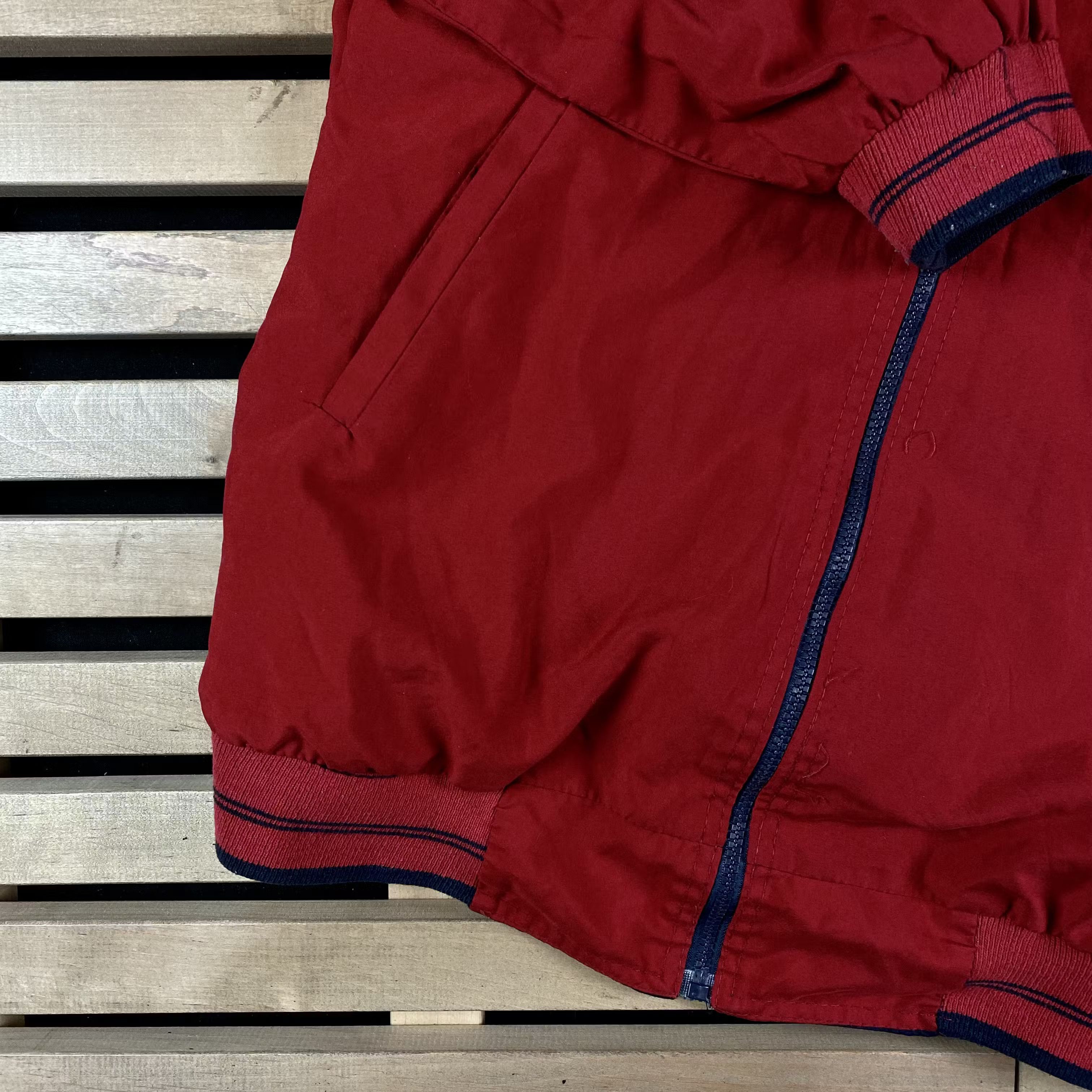 Lacoste × Vintage Mens Vintage Reversible Bomber Jacket Lacoste Size XXL 2XL Size US XXL / EU 58 / 5 - 3 Thumbnail