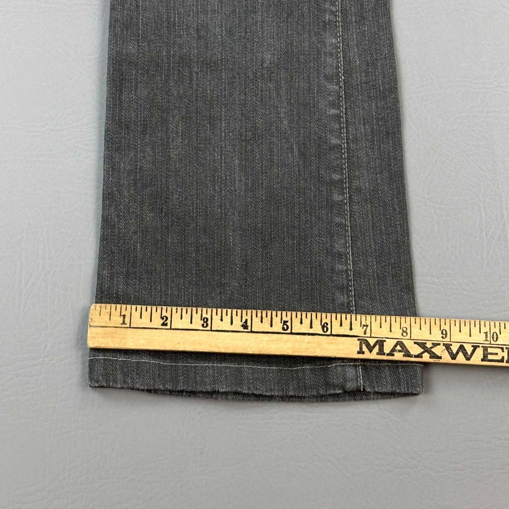 Vintage Joe's Jeans Women's 26 Bootcut Gray Denim 26x31 Mia Stretch USA Made Jeans Size 26" / US 2 / IT 38 - 4 Thumbnail