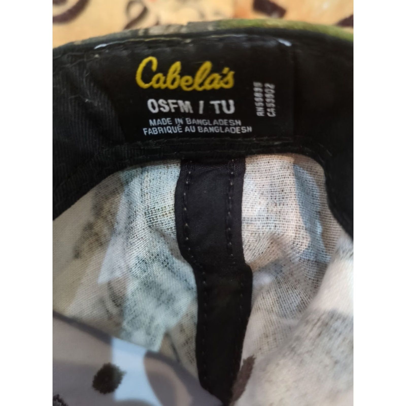 Vintage Cabela's Cam O Hat Snapback Hunting Embroidered Brown Unisex Adults One Size Camo Hat Snapback Hunting Embroidered Brown Unisex Adults One Size Size ONE SIZE - 2 Thumbnail