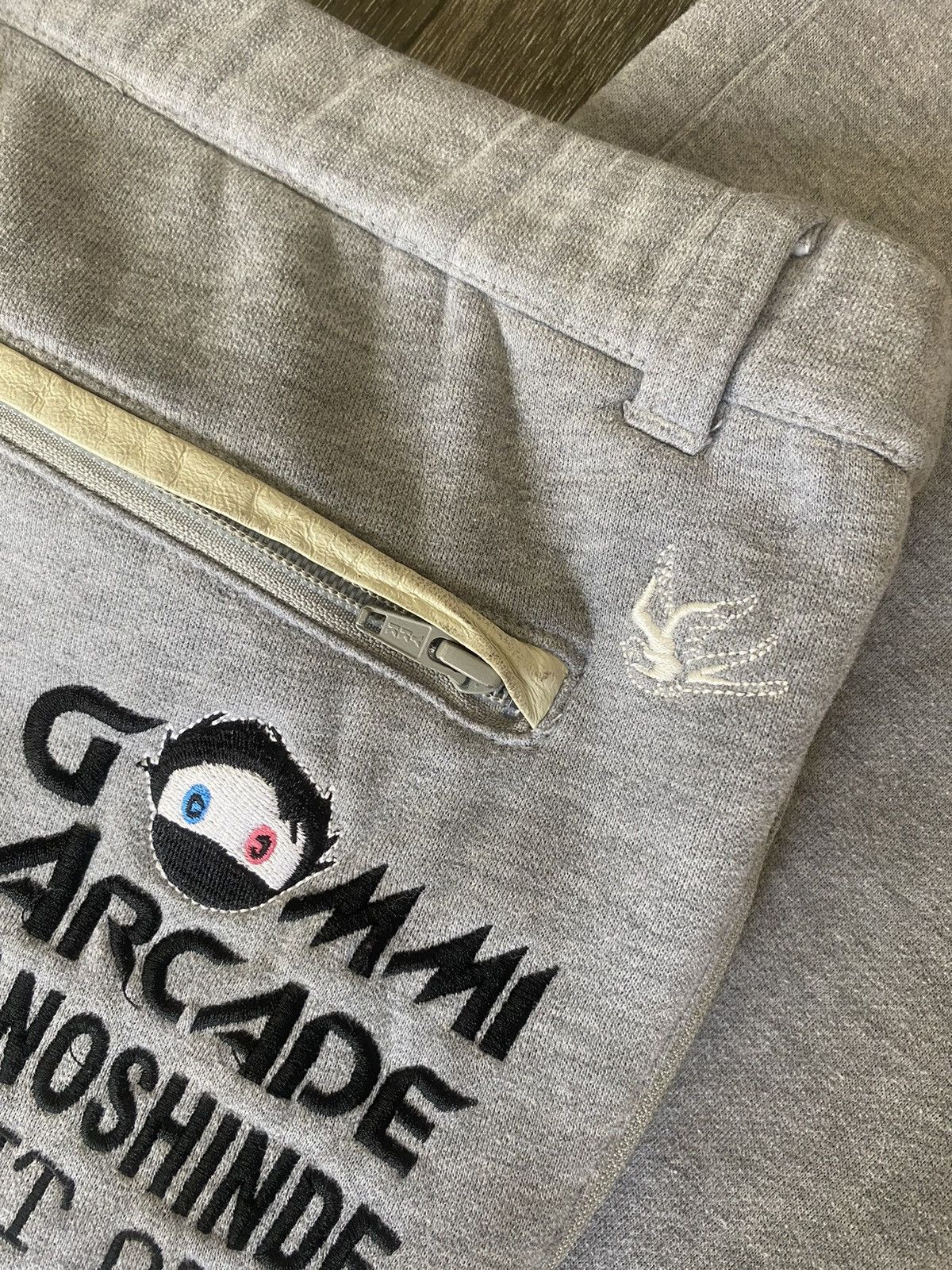 SABIT × Vintage Sabit NYC anime Sweat Pants Size US 34 / EU 50 - 8 Thumbnail