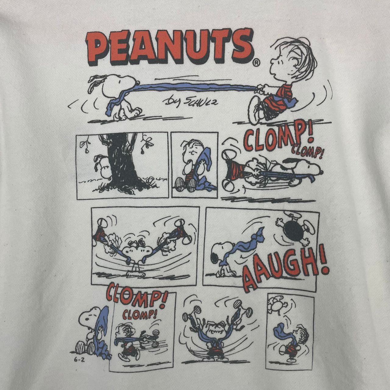 Peanuts Vintage Peanuts Snoopy Backhit Printed Pullover Sweatshirt Size S / US 4 / IT 40 - 6 Thumbnail