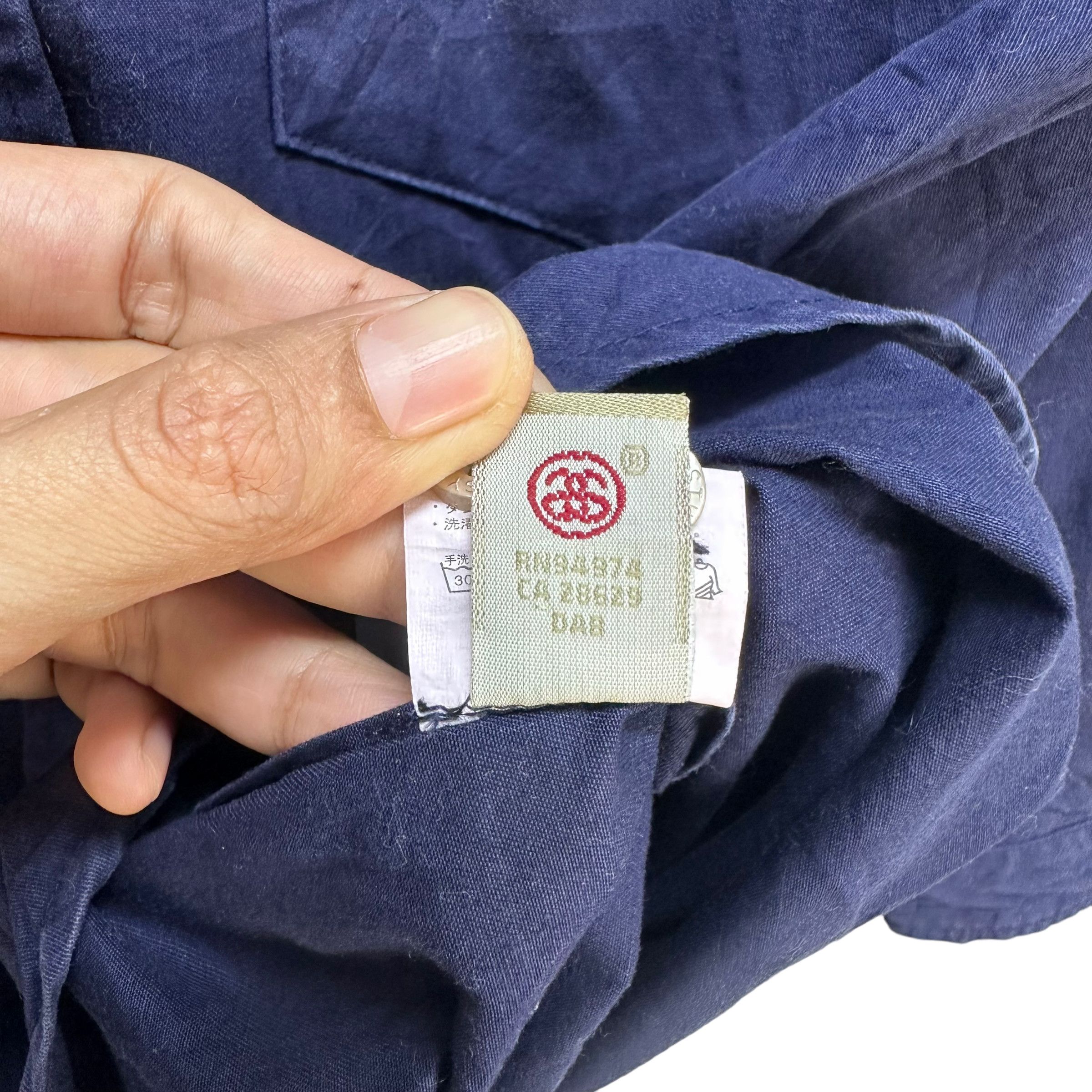 Stussy STUSSY 3 QUARTER SLEEVE BUTTON UPS SHIRT #7713-166 Size US M / EU 48-50 / 2 - 11 Thumbnail