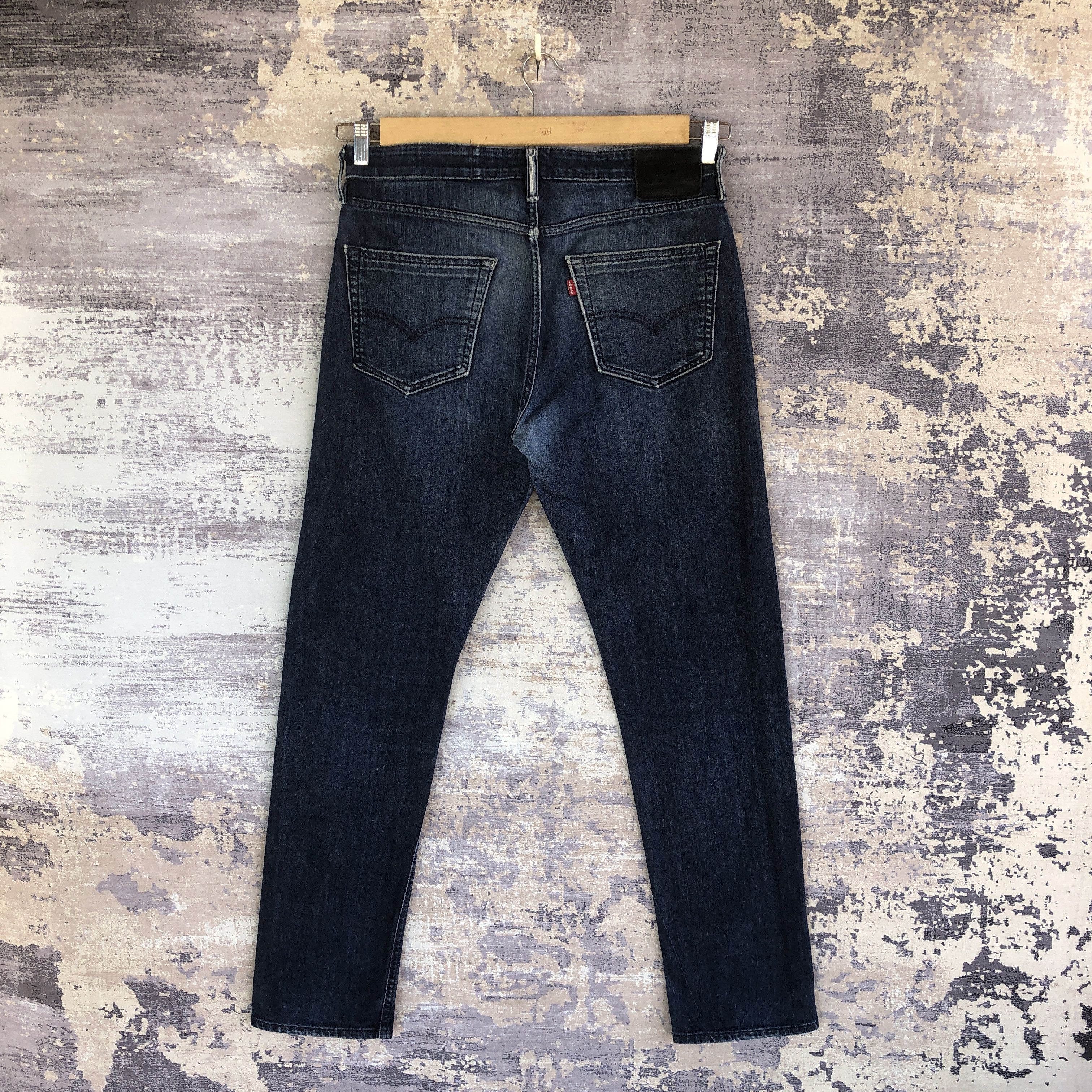 Levi's Vintage Y2K Levis 714 Skinny Jeans Levi's Slim Tapered Denim Size US 32 / EU 48 - 2 Thumbnail
