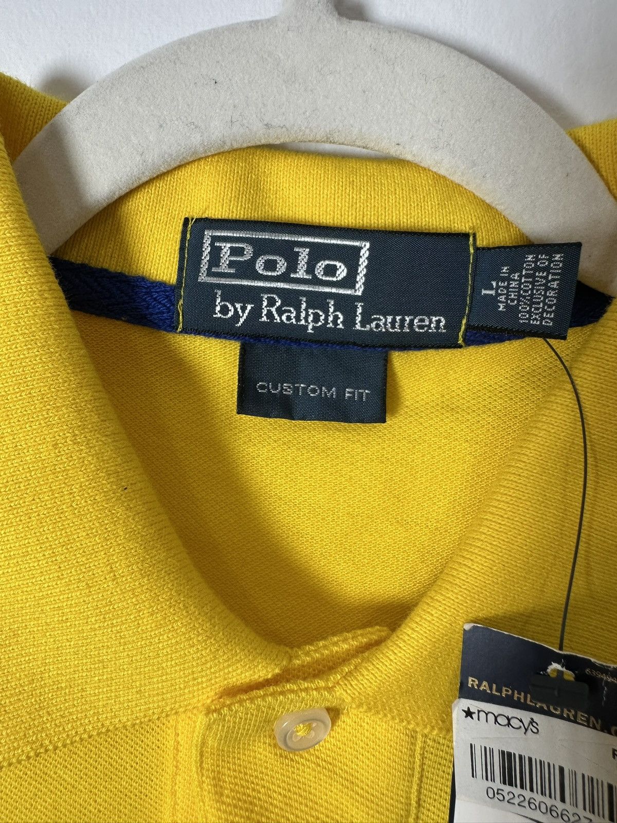 Rugby Ralph Lauren Vintage Polo Ralph Lauren 2010 USA Polo NWT Yellow Size US L / EU 52-54 / 3 - 6 Thumbnail
