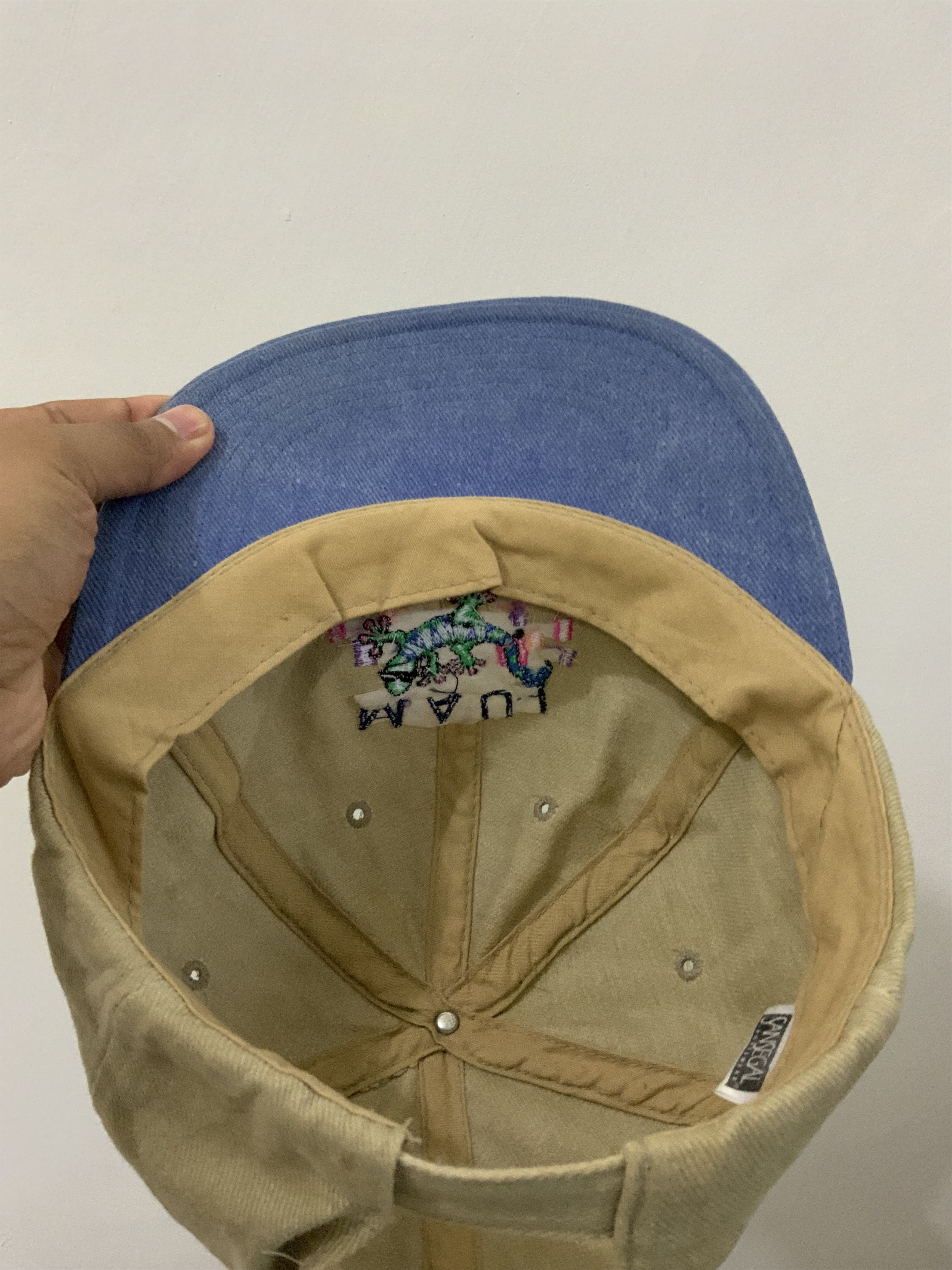 Vintage Maui Streetwear Denim Embroidery Hat Cap Size ONE SIZE - 9 Thumbnail