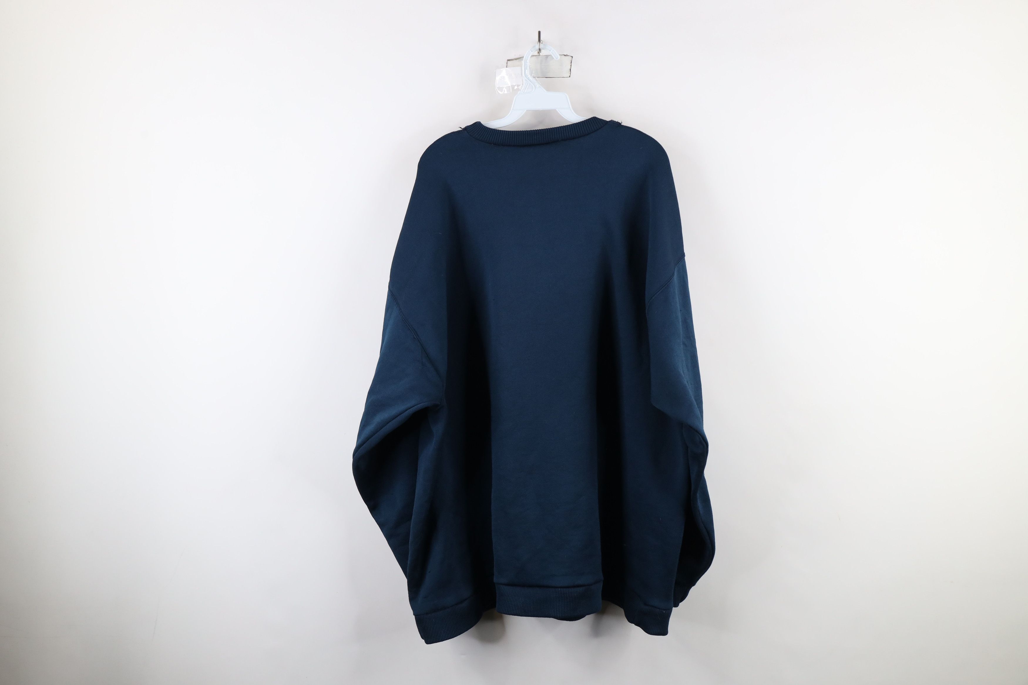 Adidas × Vintage Vintage 90s Adidas Spell Out Box Logo Crewneck Sweatshirt Size US XXL / EU 58 / 5 - 12 Thumbnail