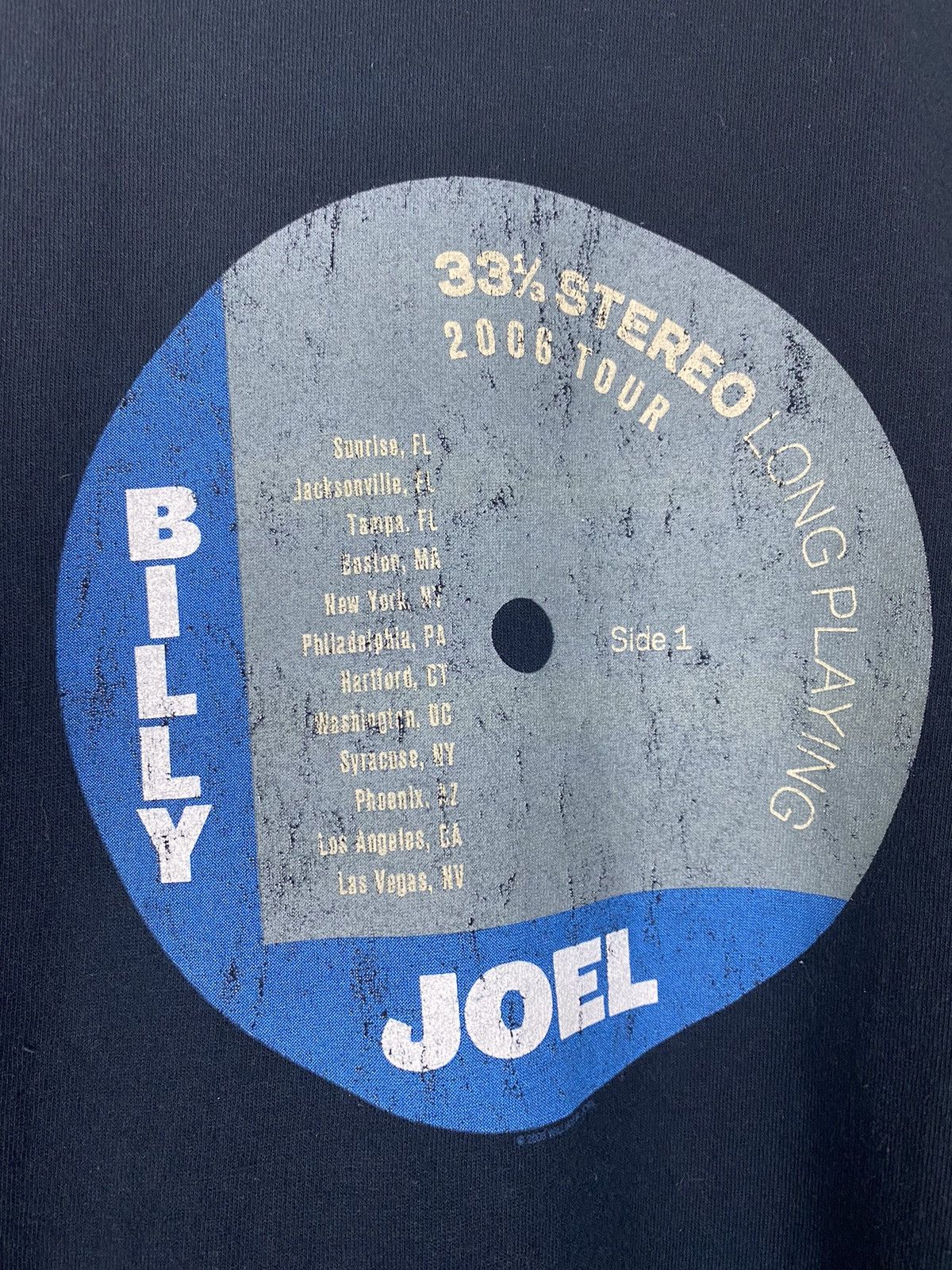 Band Tees × Vintage Vintage 2016 Billy Joel Tour tee Size US XL / EU 56 / 4 - 6 Thumbnail