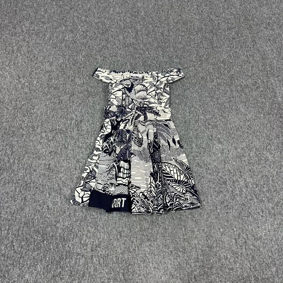 Dior Dior Zoo pattern, off-the-shoulder dress| Size M / US 6-8 / IT 42-44 - 1 Thumbnail