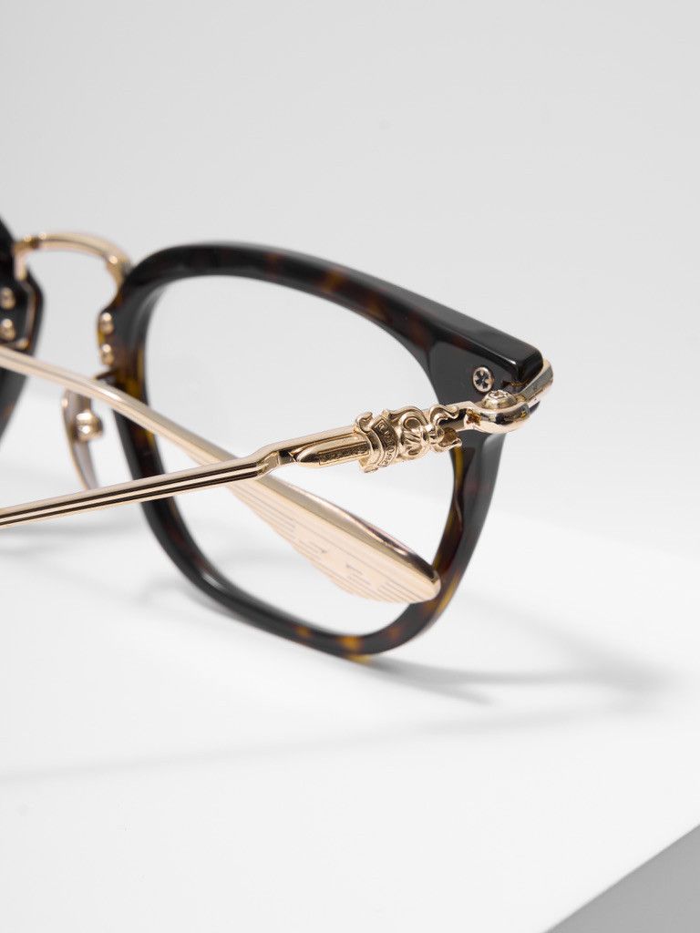 Chrome Hearts CHROME HEARTS CLOACO DARK TORTOISE/GOLD PLATED Size ONE SIZE - 10 Thumbnail