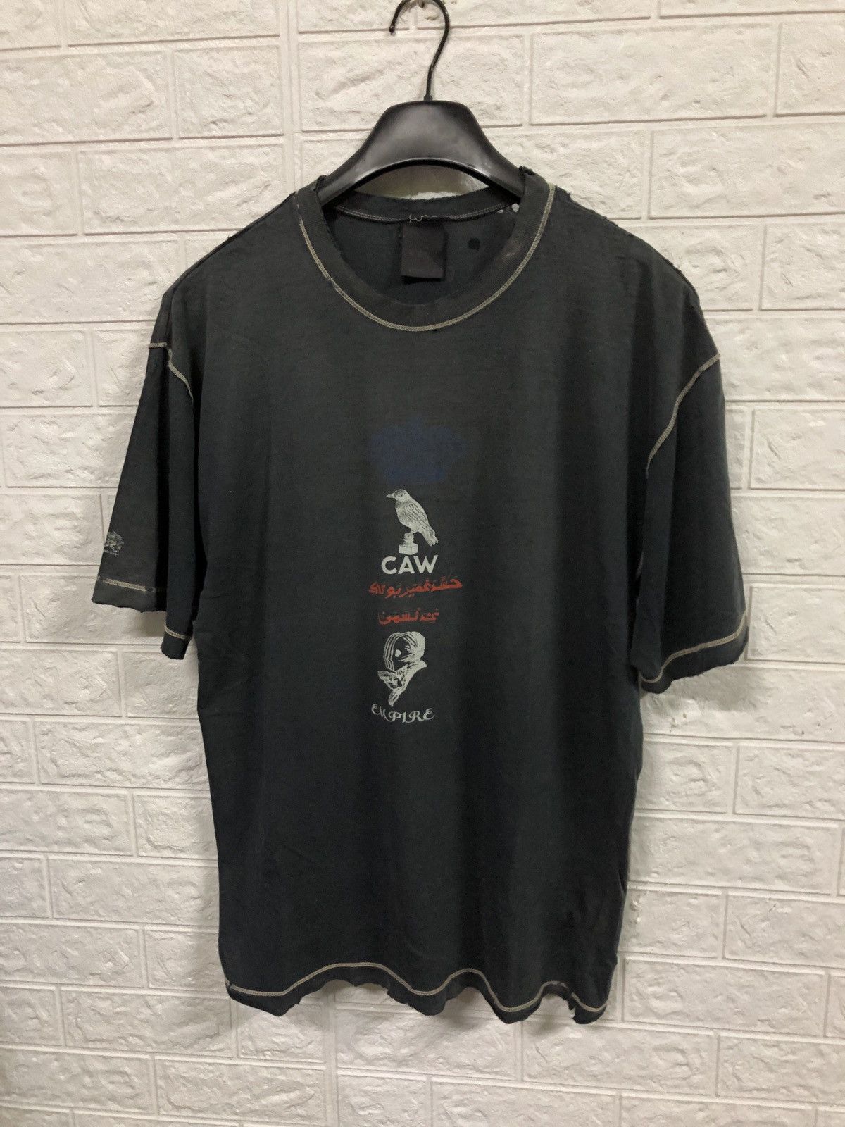 Vintage Rare!!! Vintage NEIGHBORHOOD CAW EMPIRE Skateboard Culture Size US M / EU 48-50 / 2 - 1 Thumbnail