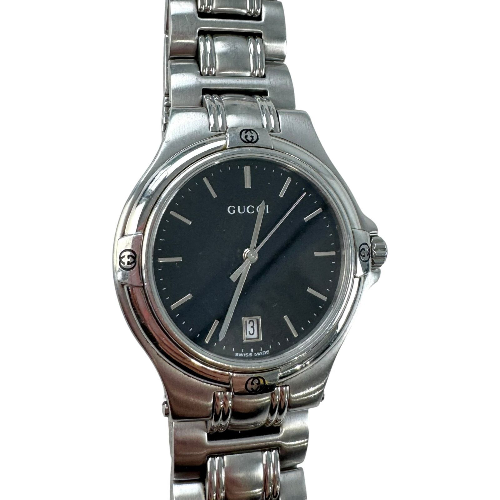 Gucci Gucci Vintage Stainless Steel 9040 Men’s Watch Size ONE SIZE - 4 Thumbnail