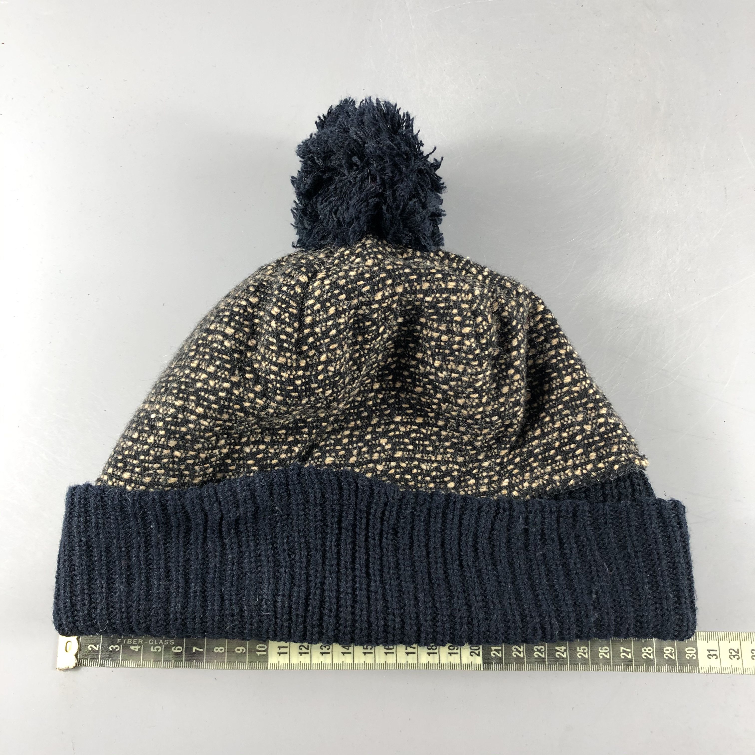 Japanese Brand × Vintage Unknown Bobble Beanie Snow Hat Snow Cap -D397 Size ONE SIZE - 3 Thumbnail