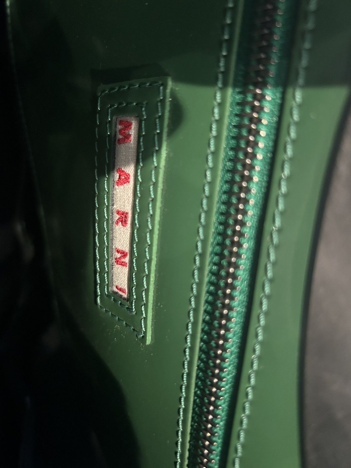 Marni New with tags Marni green patent leather bag. collection Size ONE SIZE - 5 Thumbnail