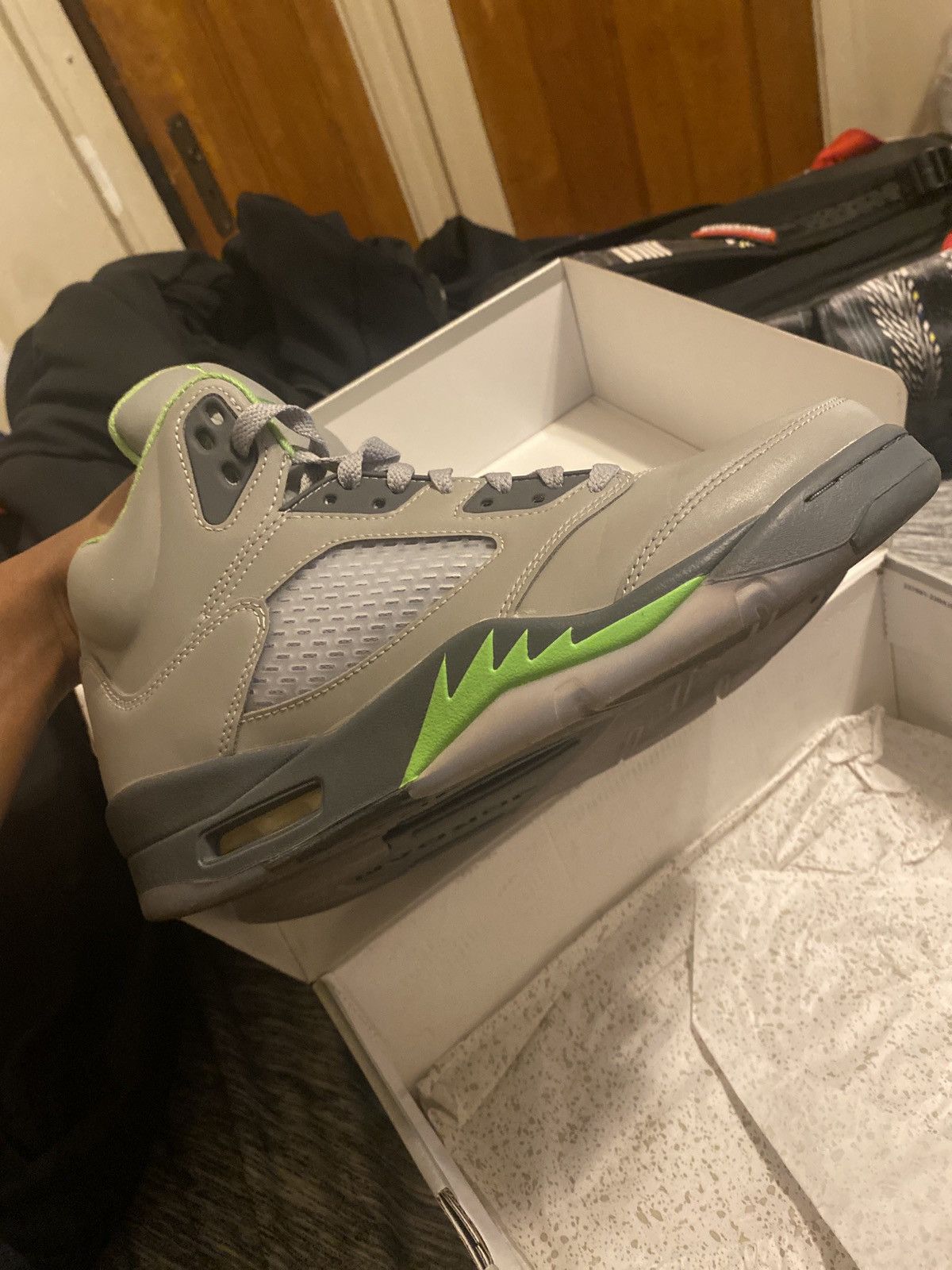Jordan Brand × Nike AIR JORDAN 5 RETRO “GREEN BEAN” Size US 9 / EU 42 - 5 Thumbnail