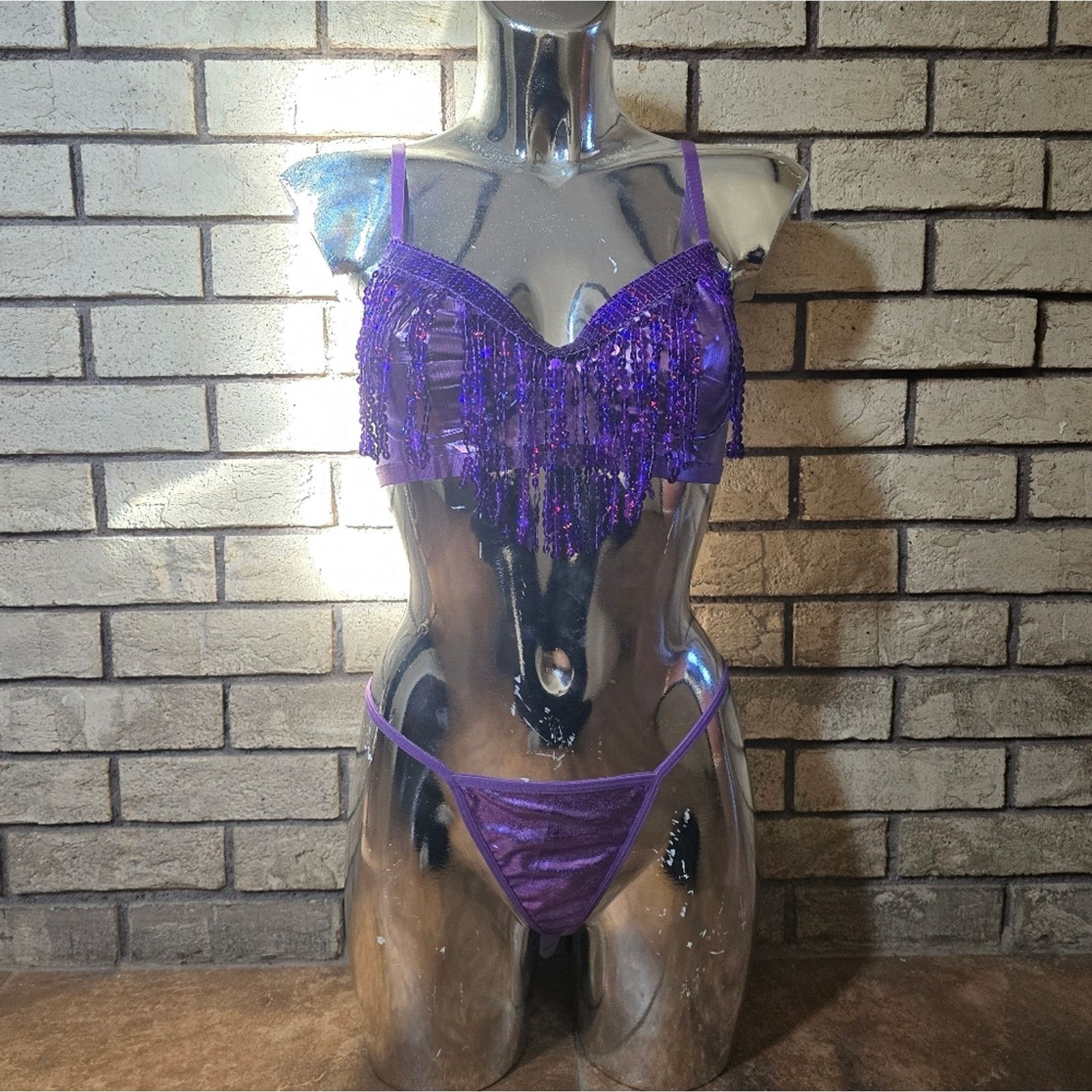 Other Purple Metallic | AVID LOVE | Ravewear Outfit Size ONE SIZE - 1 Thumbnail