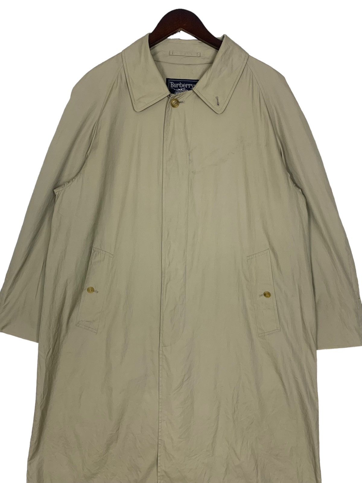 Burberry BurberryS Designer Luxury Long Coat Trench Coat Size US M / EU 48-50 / 2 - 2 Thumbnail