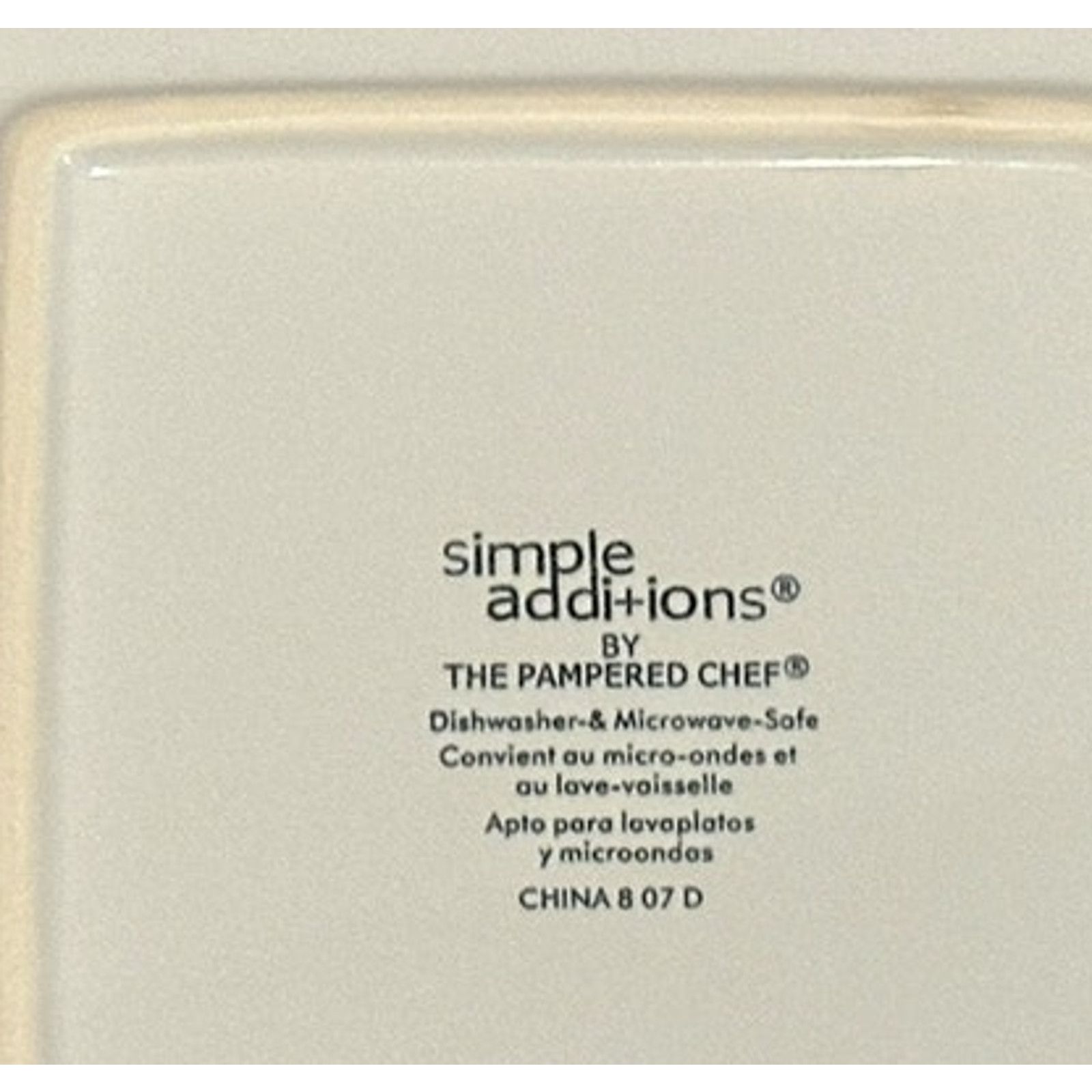 Other Simple Additions Desert Mosaic Tiles Small Square Plate Size ONE SIZE - 7 Thumbnail