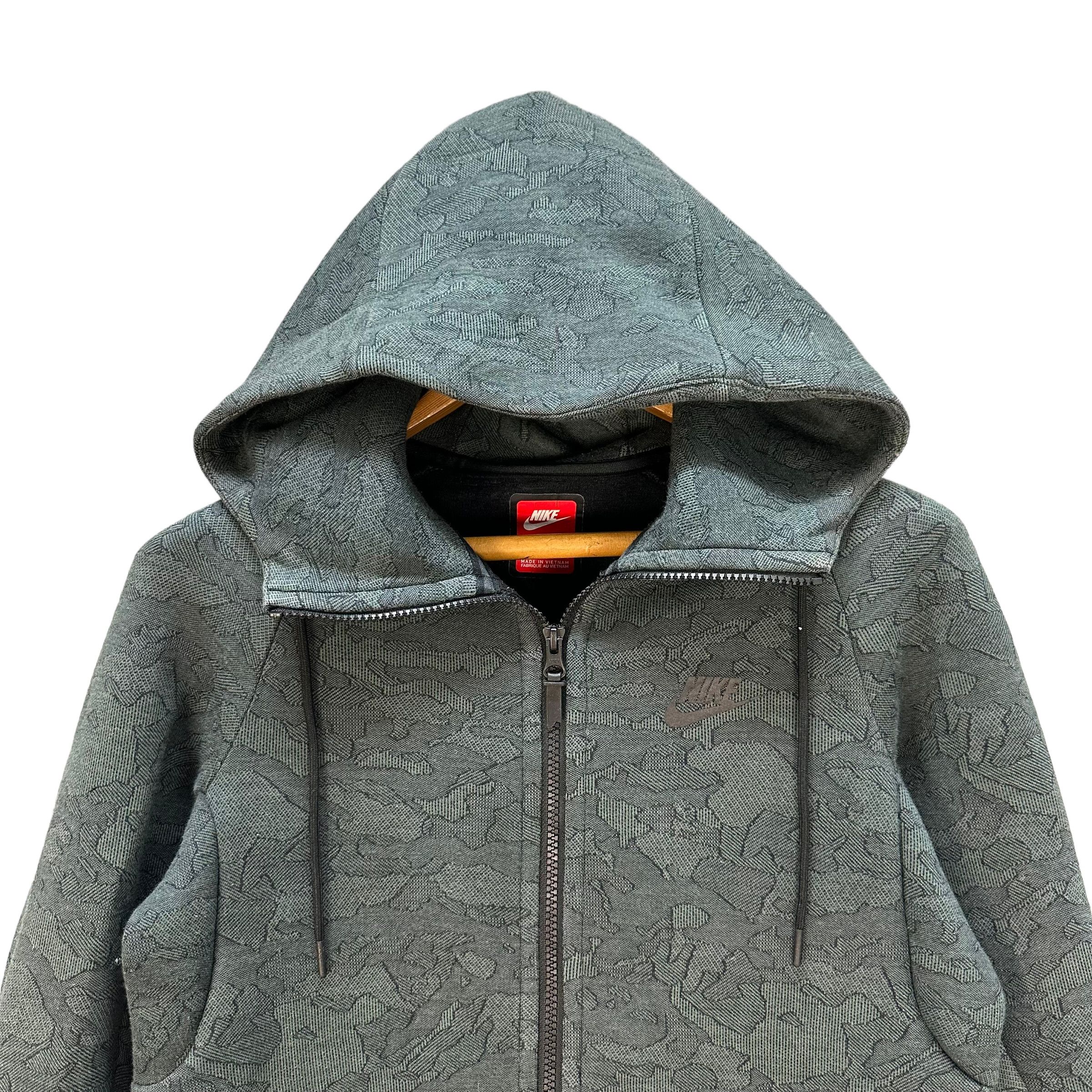 Nike NIKE CAMO DESIGN ZIPPER HOODIE JACKET #9045-51 Size US S / EU 44-46 / 1 - 2 Thumbnail