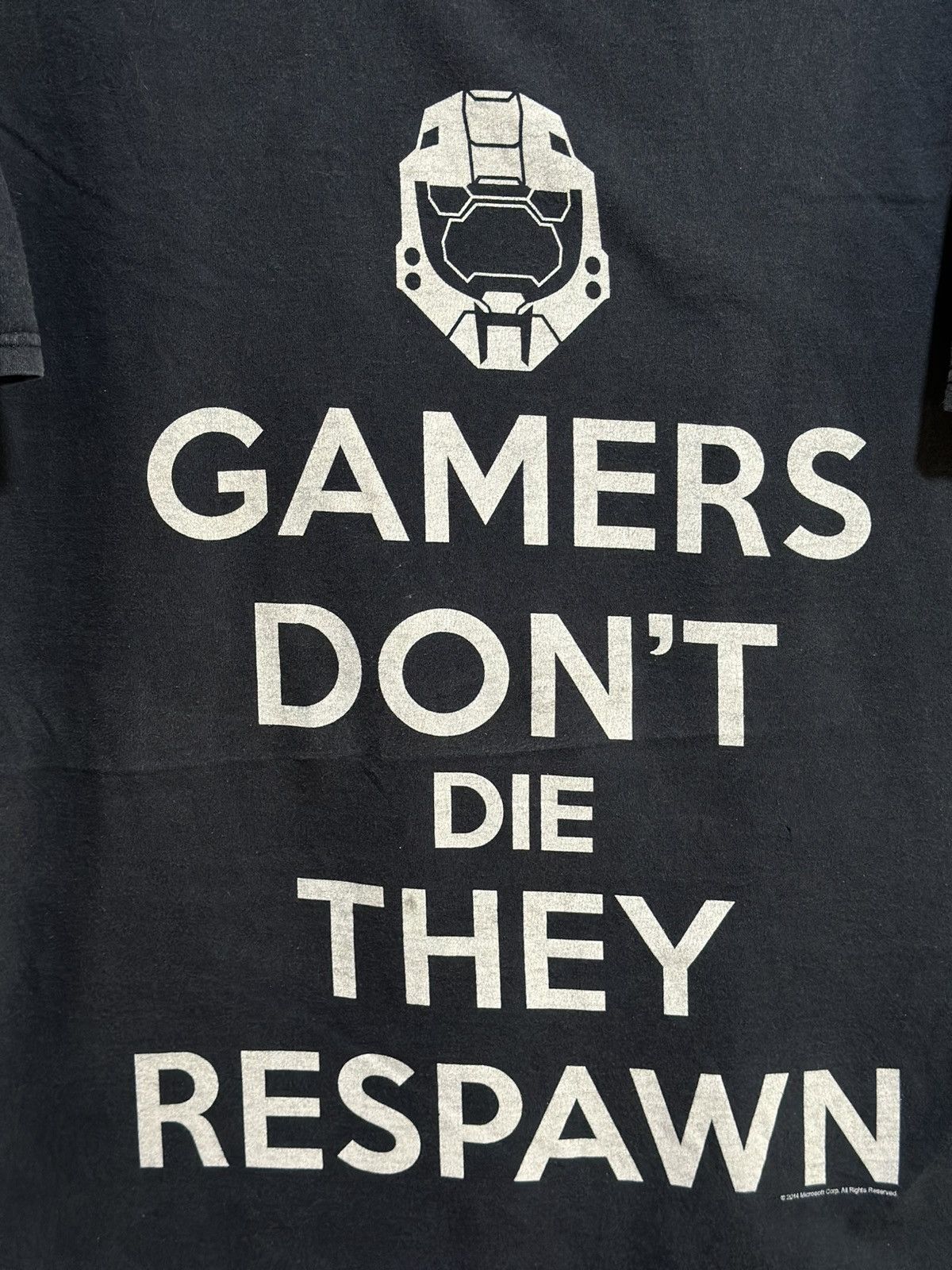 Optic Gaming Vintage Halo Gamers Don’t Die They Respawn Faded Tee Size US L / EU 52-54 / 3 - 2 Thumbnail