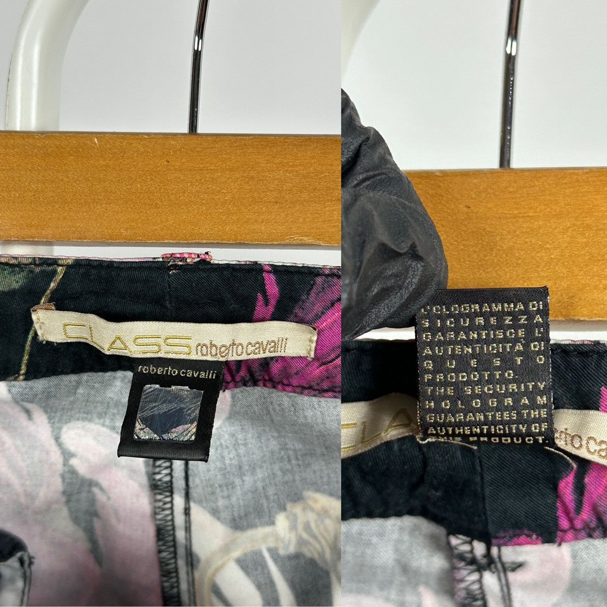 Roberto Cavalli Vintage Roberto Cavalli Class Floral Carpi Cropped Pants Size 32" / US 10 / IT 46 - 17 Thumbnail