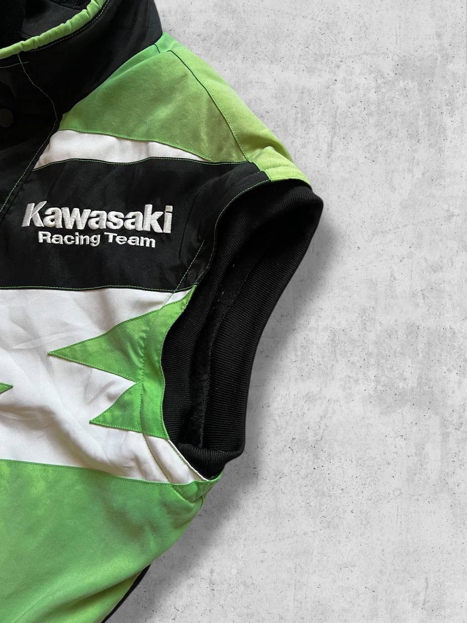 Other KAWASAKI 3 in 1 Racing Jacket + VEST vintage bomber Size US L / EU 52-54 / 3 - 14 Thumbnail