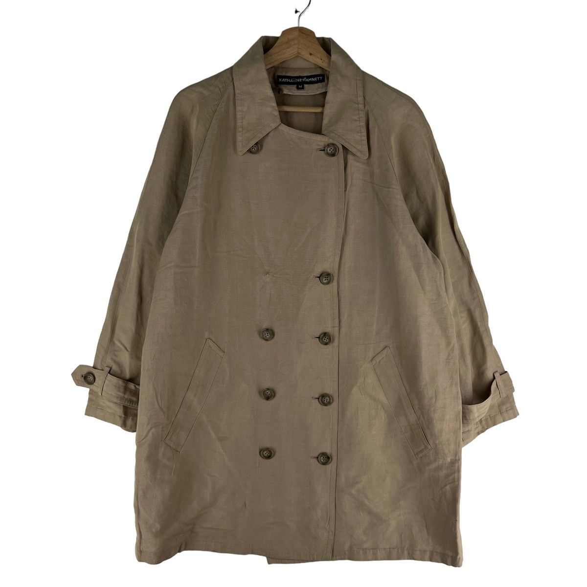 Japanese Brand 🔥BIKER JACKET DOUBLE BREAST KATHARINE HAMNETT Size US M / EU 48-50 / 2 - 1 Thumbnail