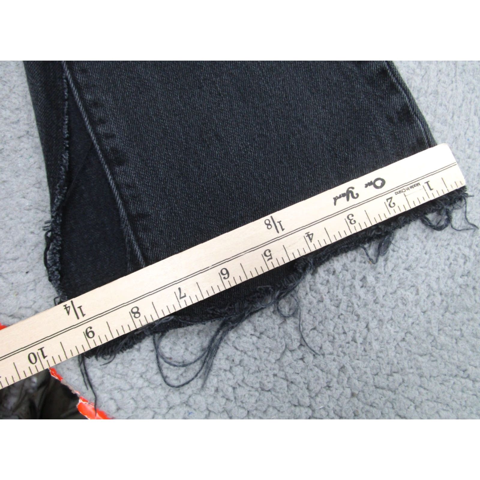 Ksubi Ksubi Jeans Womens 27 Black Skinny Kickn Beat Up Bootcut Distressed Denim Goth Size 27" / US 4 / IT 40 - 6 Thumbnail