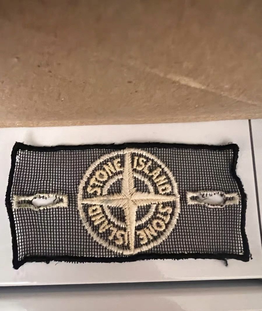 Stone Island Stone Island White Mesh Logo / Fishnet Logo 08 Snowflake Size ONE SIZE - 1 Thumbnail