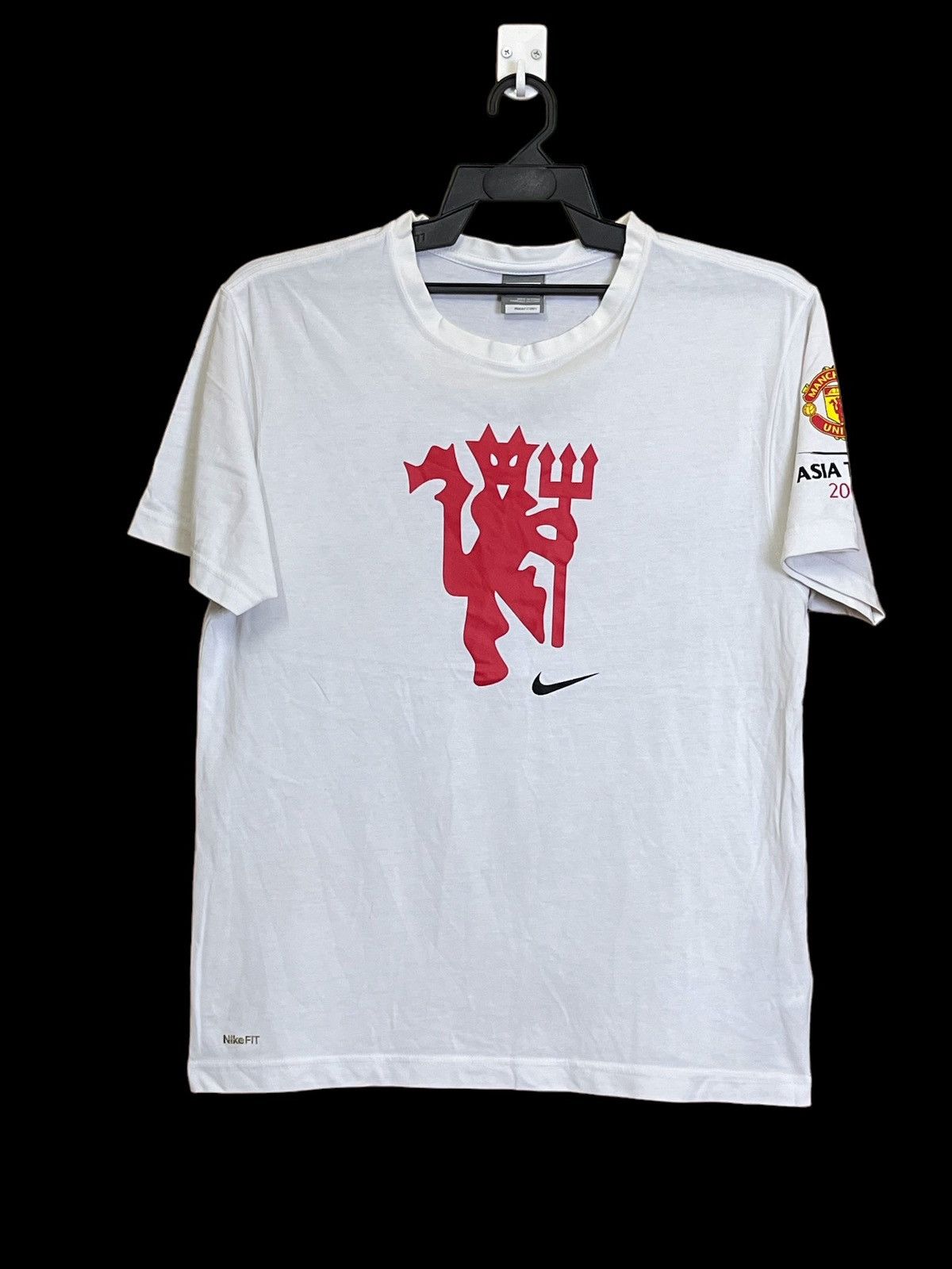 Nike VINTAGE Y2K NIKE MANCHESTER UNITED ASIA TOUR 2009 T SHIRT Size US M / EU 48-50 / 2 - 1 Thumbnail