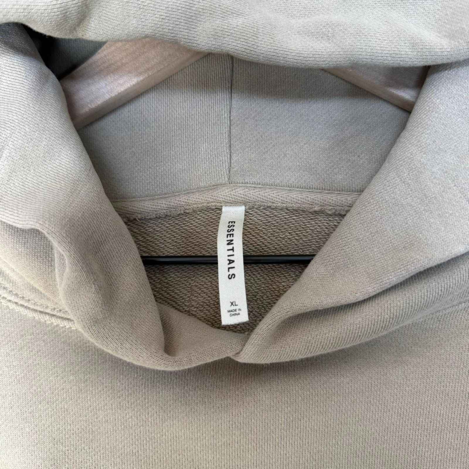 Fear of God Fear of God Tan Short Sleeve Hoodie Size US XL / EU 56 / 4 - 6 Thumbnail