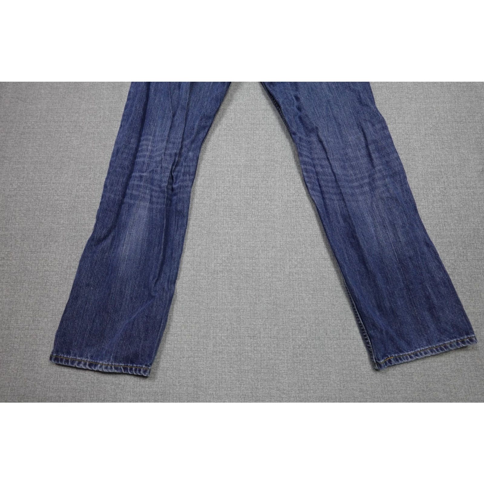 Levi's Levi's 505 Jeans Mens 36x32 Blue Regular Fit Western Cowboy Rancher Dark Wash Jeans Men 36 Regular Blue Cowboy Western 505 Mens Size US 36 / EU 52 - 6 Thumbnail