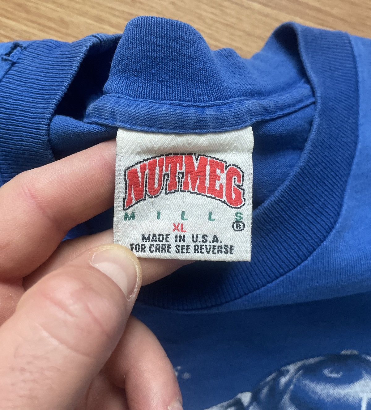MLB × Nutmeg × Vintage Vintage 90’s Los Angeles Dodgers MLB Nutmeg t shirt tee Size US M / EU 48-50 / 2 - 8 Thumbnail