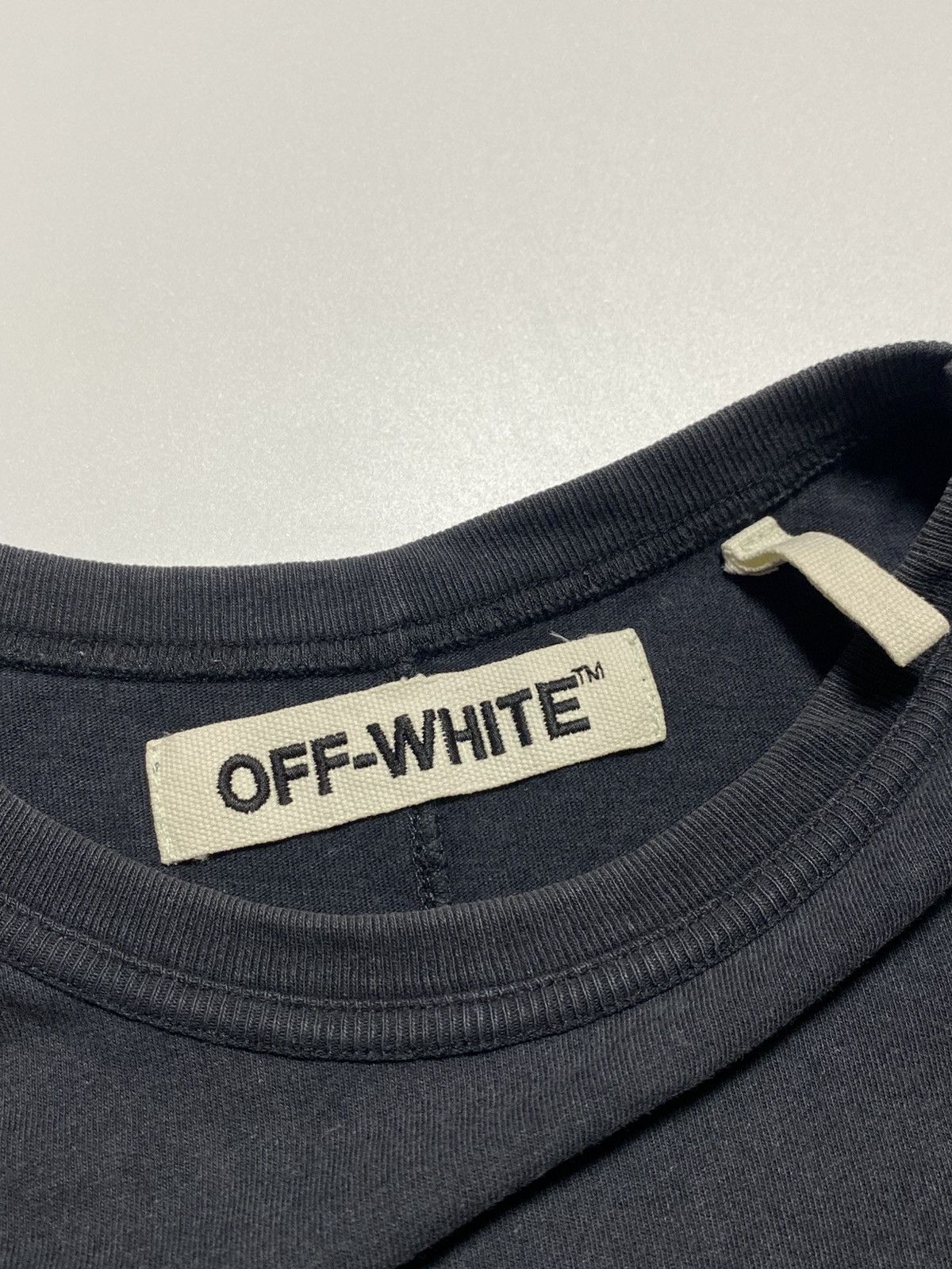Off-White Off-White Brushed Diagonal T-Shirt Size US S / EU 44-46 / 1 - 11 Thumbnail