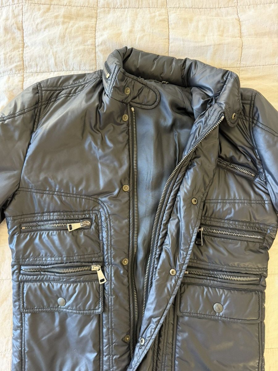 Dolce & Gabbana LN Dolce & Gabbana Puffer Zipper Moto Jacket w Zip-Away Hood Size US M / EU 48-50 / 2 - 7 Thumbnail