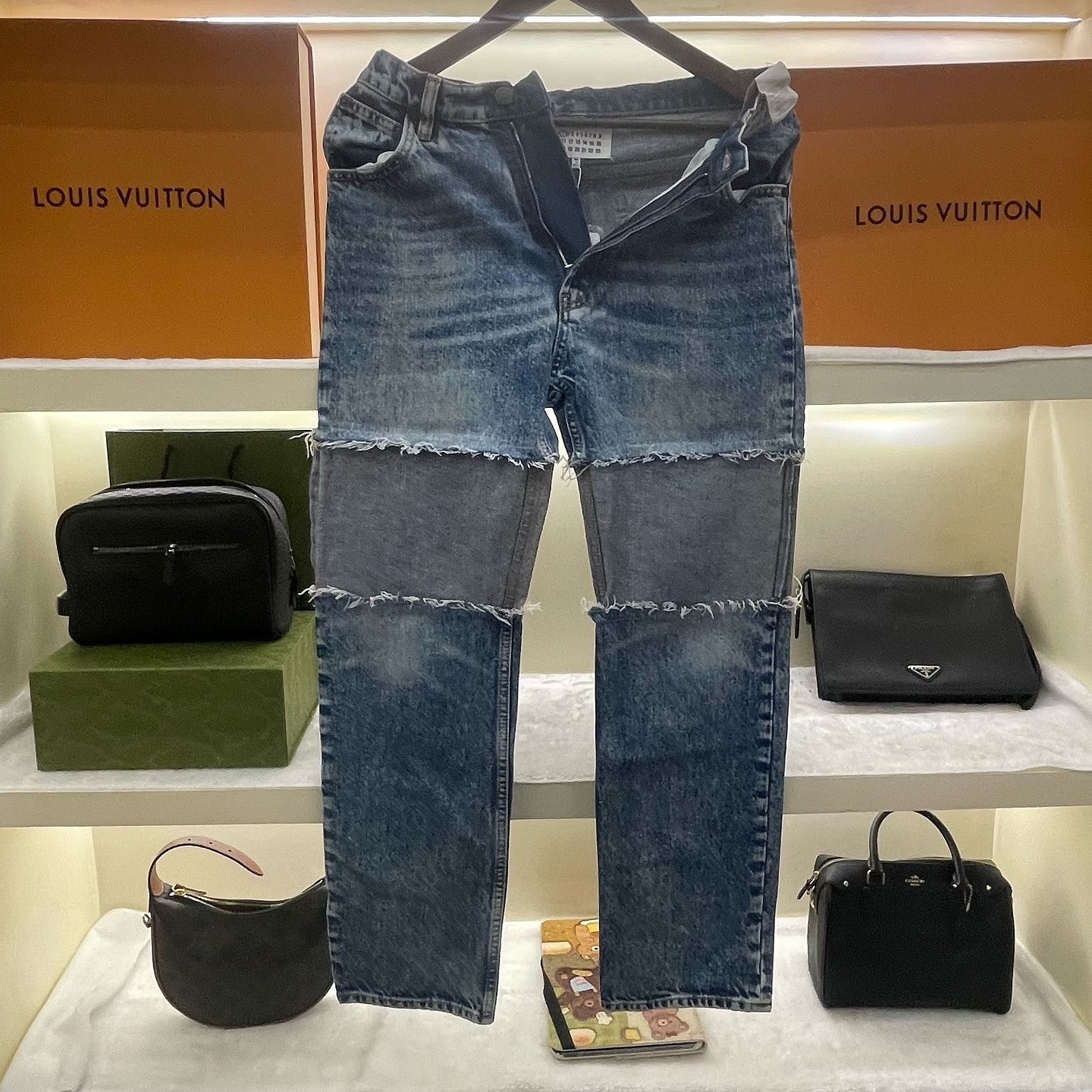Maison Margiela Maison Margiela Patchwork Denim Jeans Size 36 Size 26" / US 2 / IT 38 - 1 Thumbnail