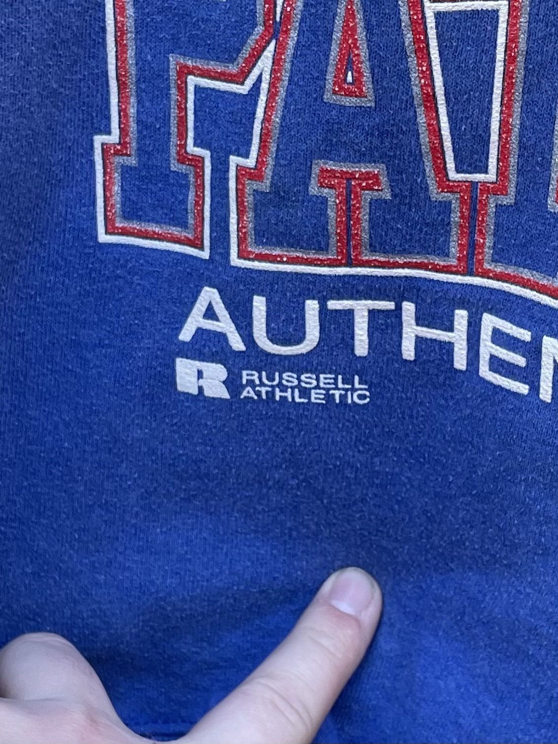 Russell Athletic 1995 Russell Athletic NFL new England Patriots Crewneck Size US XL / EU 56 / 4 - 5 Thumbnail