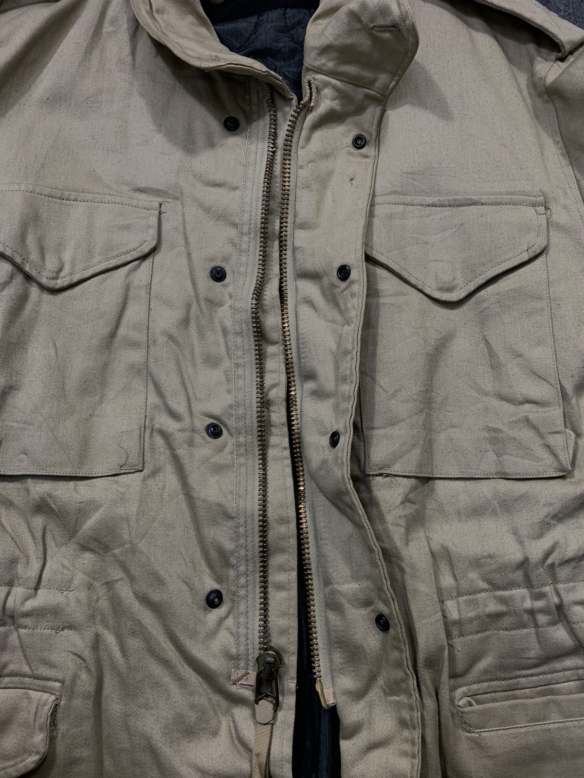 Alpha Industries Vintage Alpha Industries M-65 Padded Field Coat Jacket Size US L / EU 52-54 / 3 - 6 Thumbnail