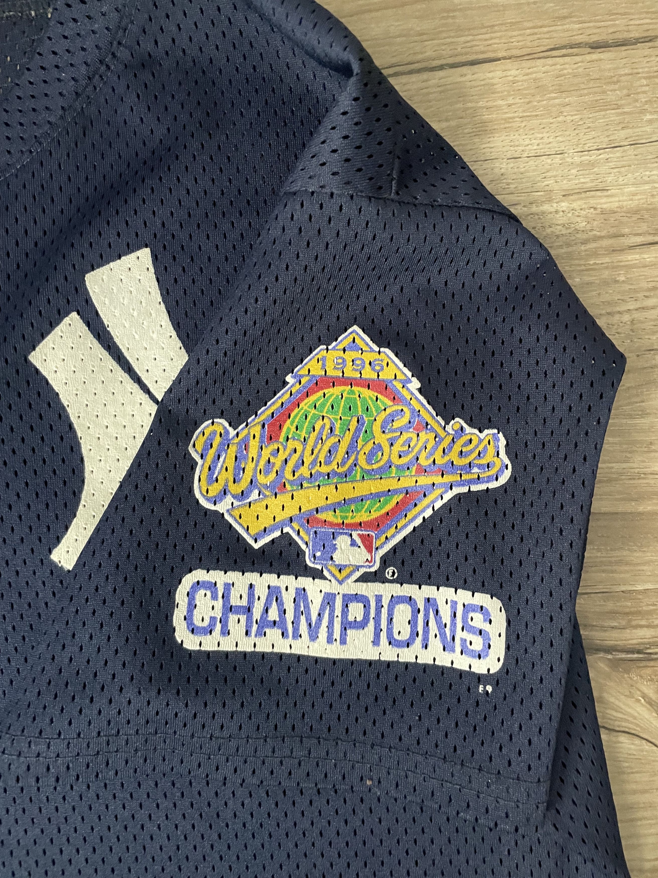 Majestic × New York Yankees Majestic New York Yankees World Series Baseball Jersey Size US L / EU 52-54 / 3 - 5 Thumbnail