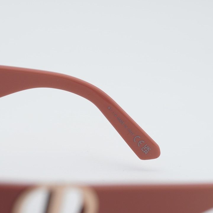 Dior Dior 30MONTAIGNE S8U 40A1 Sunglasses Pink Square Frame Size ONE SIZE - 9 Thumbnail