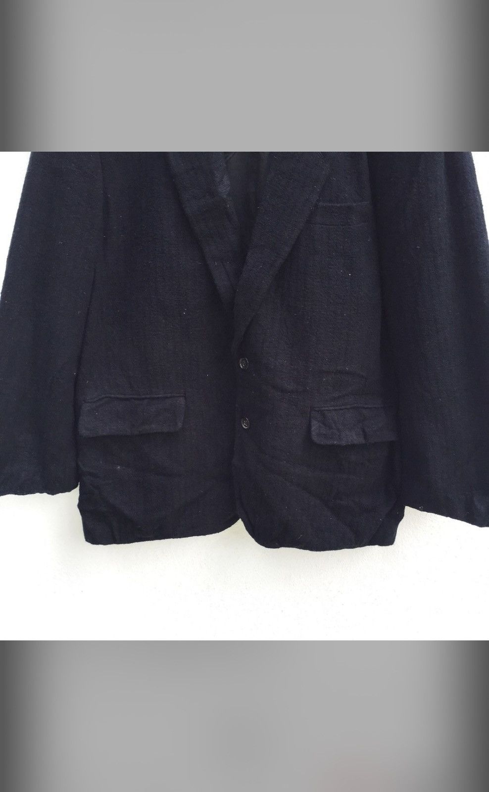 Comme des Garcons Vintage Commes Des garçons mohair wool blazer jacket Size US L / EU 52-54 / 3 - 5 Thumbnail