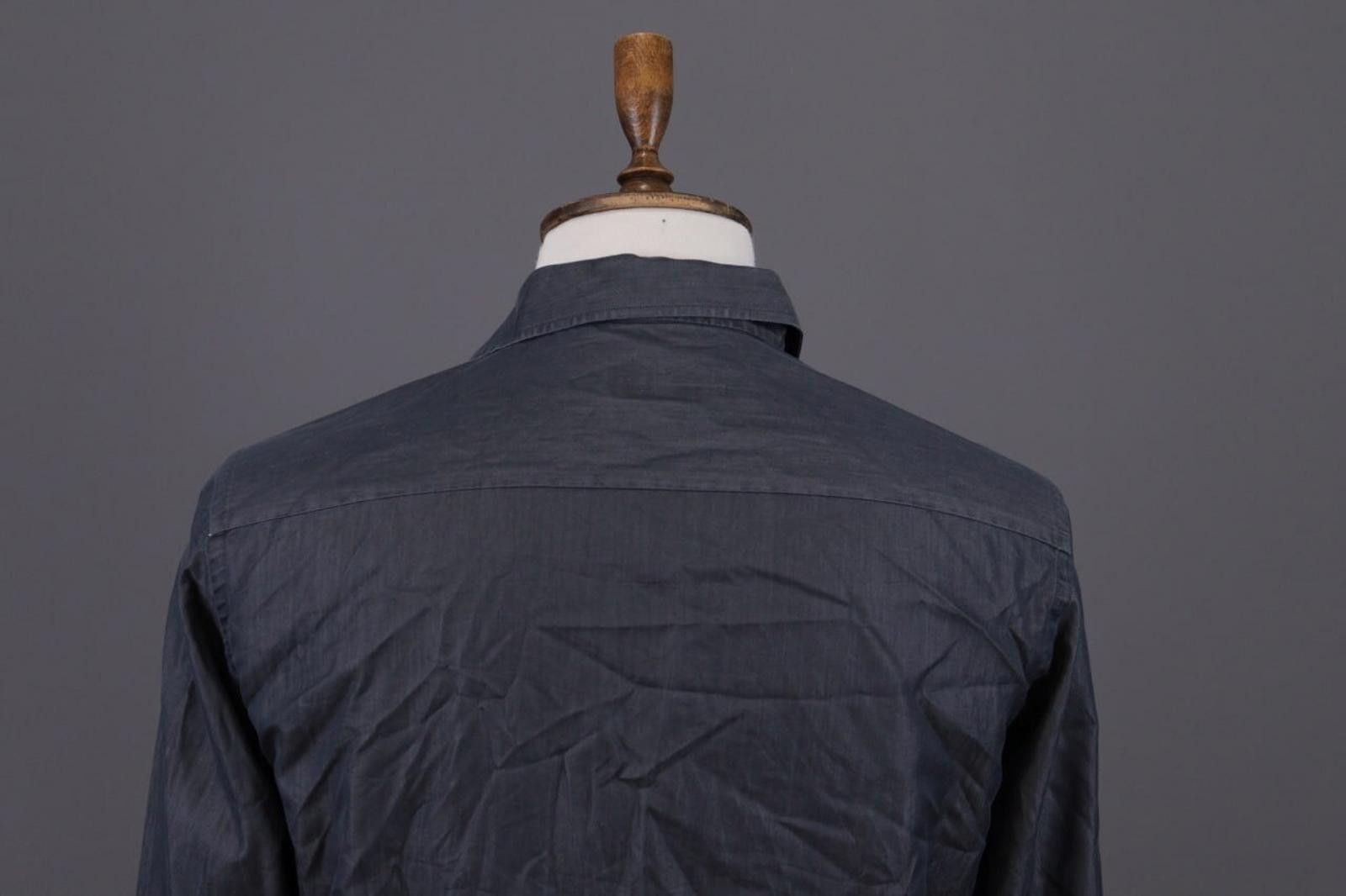 Eton Eton Contemporary Fit Gray Button Down Shirt Size 42 / 16 Size US M / EU 48-50 / 2 - 10 Thumbnail